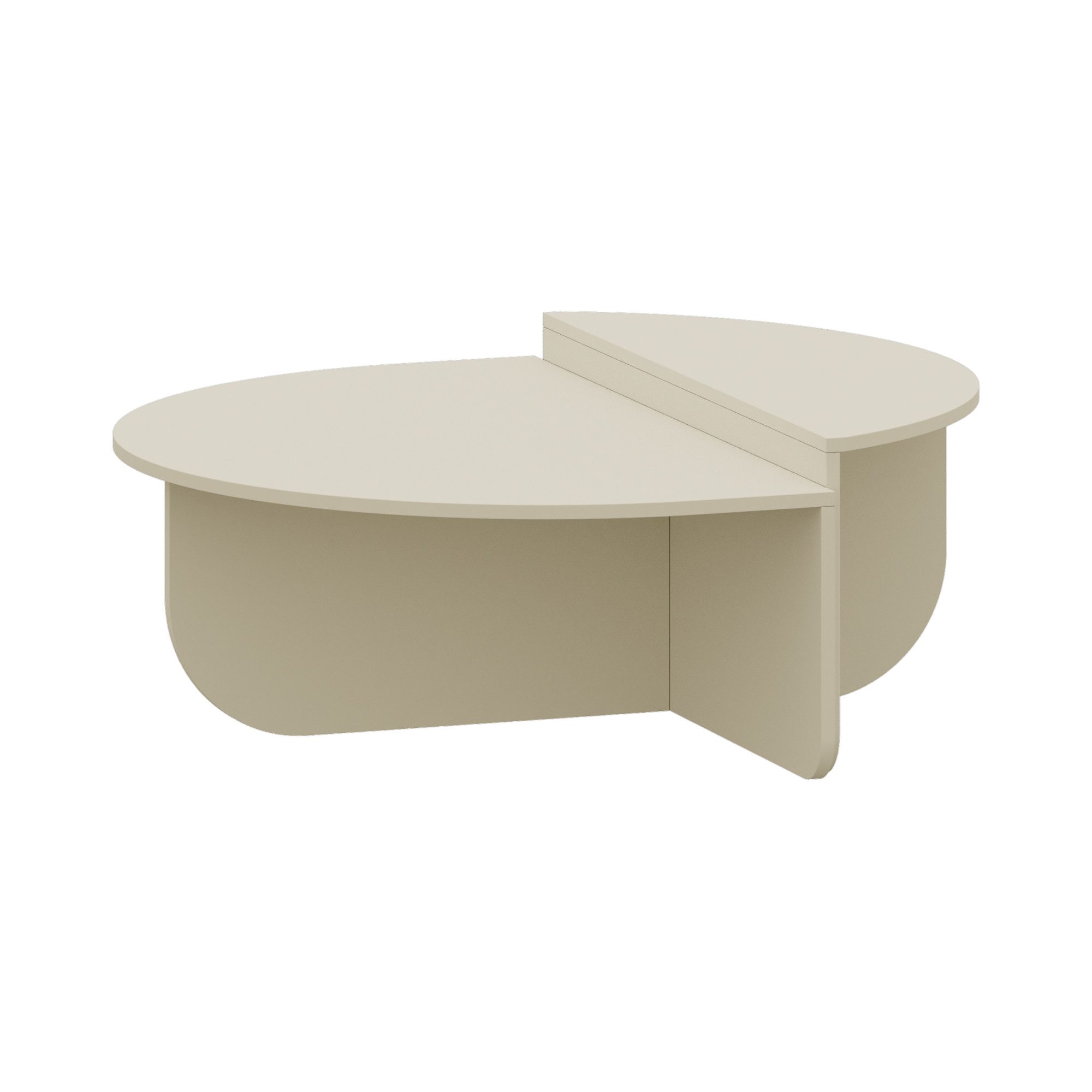 en.casa Couchtisch, »Tondesdaslo« mit doppelter Tischplatte günstig online kaufen