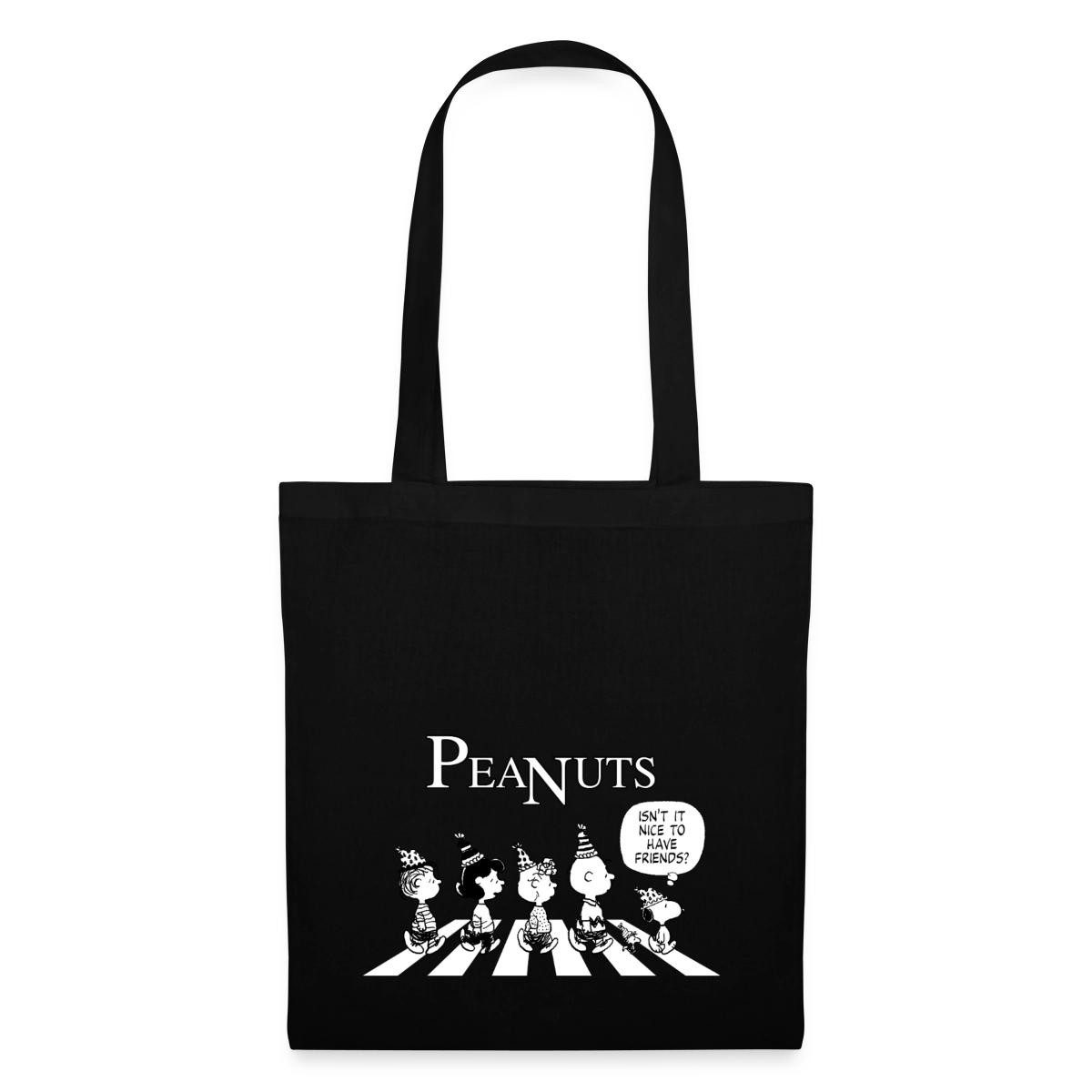 Spreadshirt Henkeltasche Peanuts Snoopy, Charlie, Stella & Lucy Geburtstag Stoffbeutel (1-tlg)