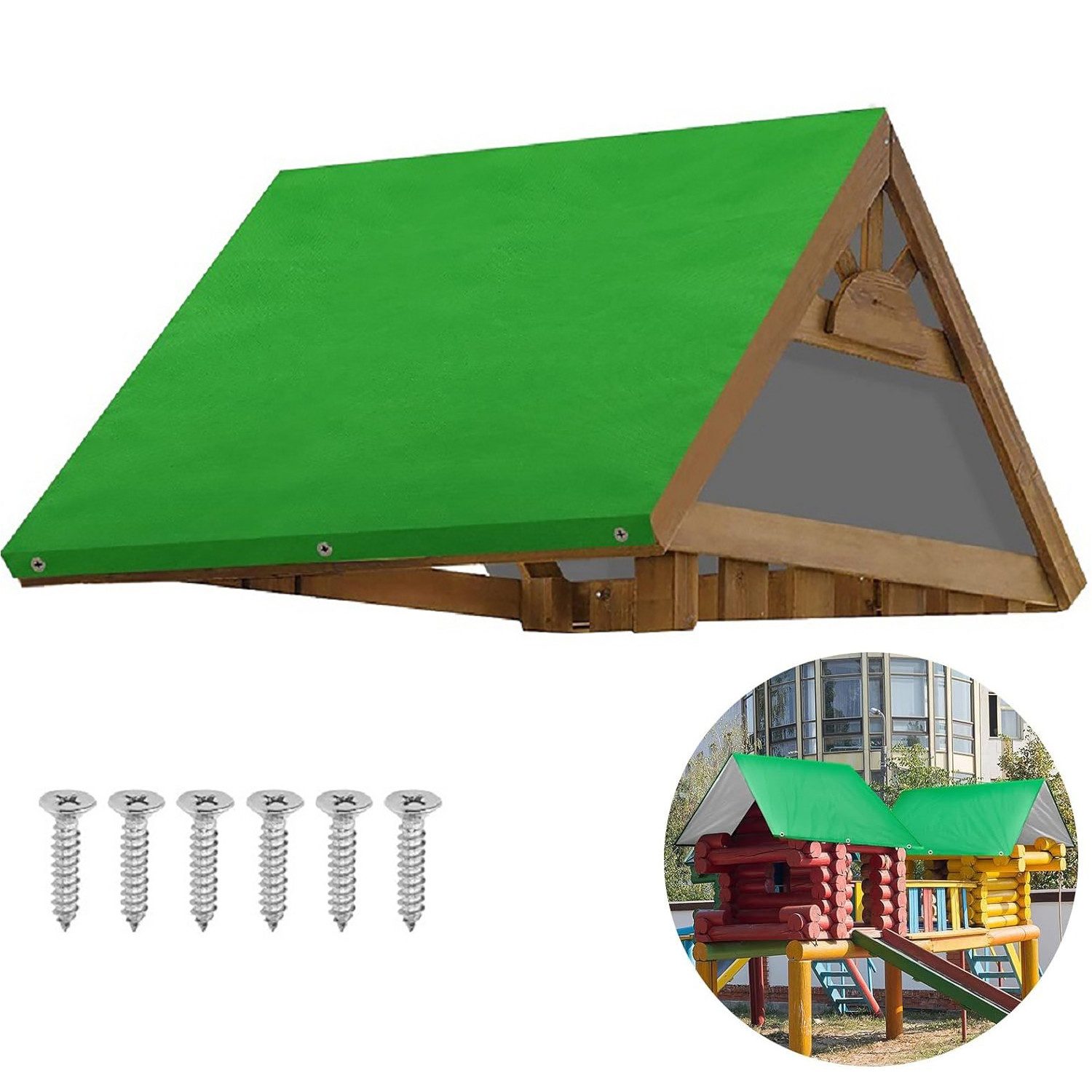 Refttenw Schutzplane Schaukel Ersatzplane Gartenschwungabdeckung für günstig online kaufen
