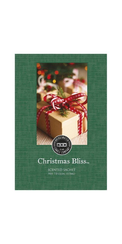 Bridgewater Candle Company Raumduft Duftsachet Christmas Bliss 115ml, 115ml parfümierte Tonerde im Duftbeutel