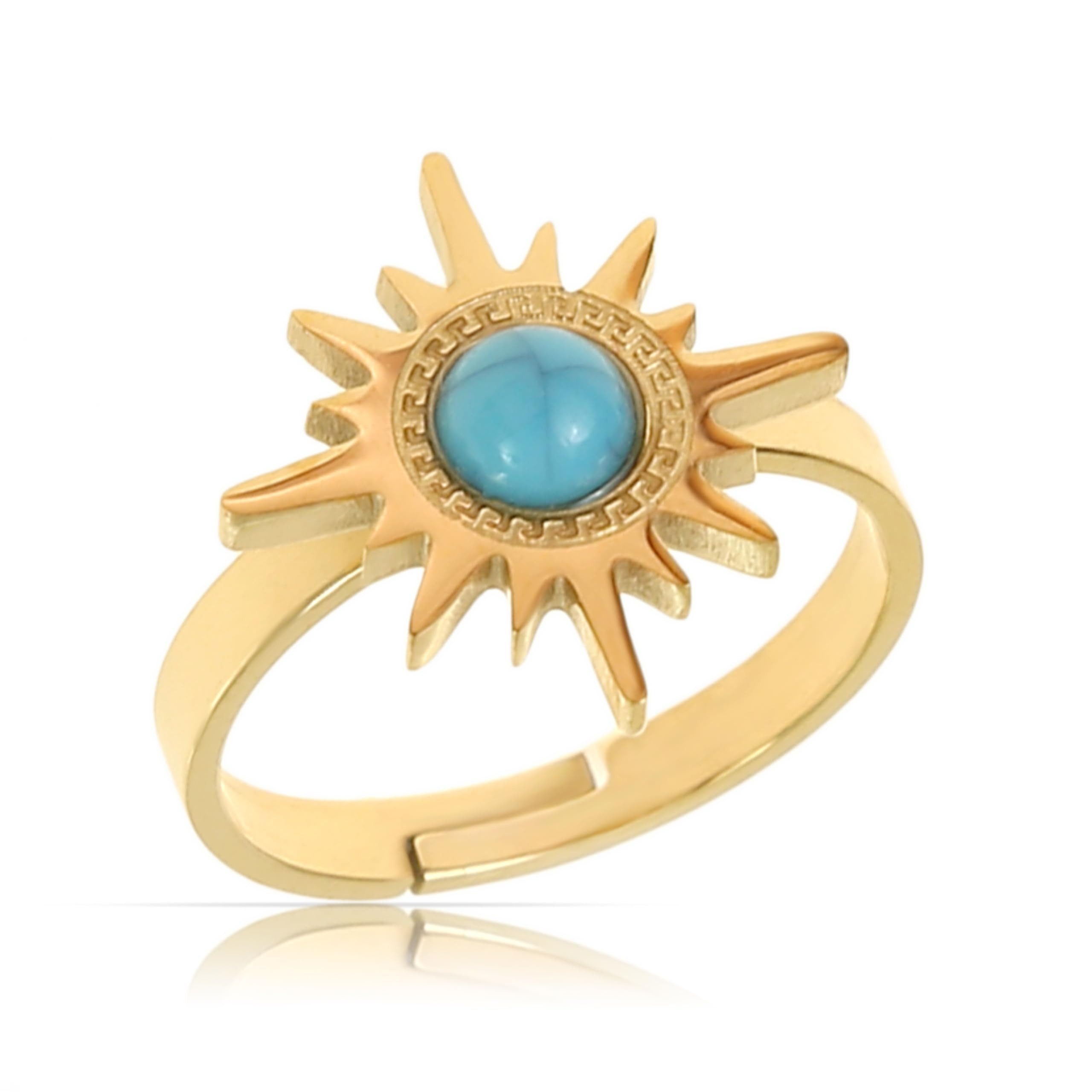 Made by Nami Fingerring Goldener Boho günstig online kaufen