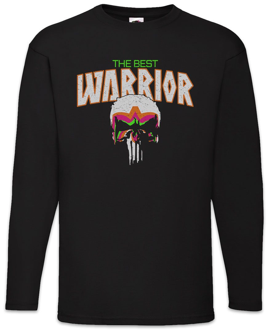 Langarmshirt The Best Warrior Langarm T-Shirt Vigilante Logo Symbol Punisher