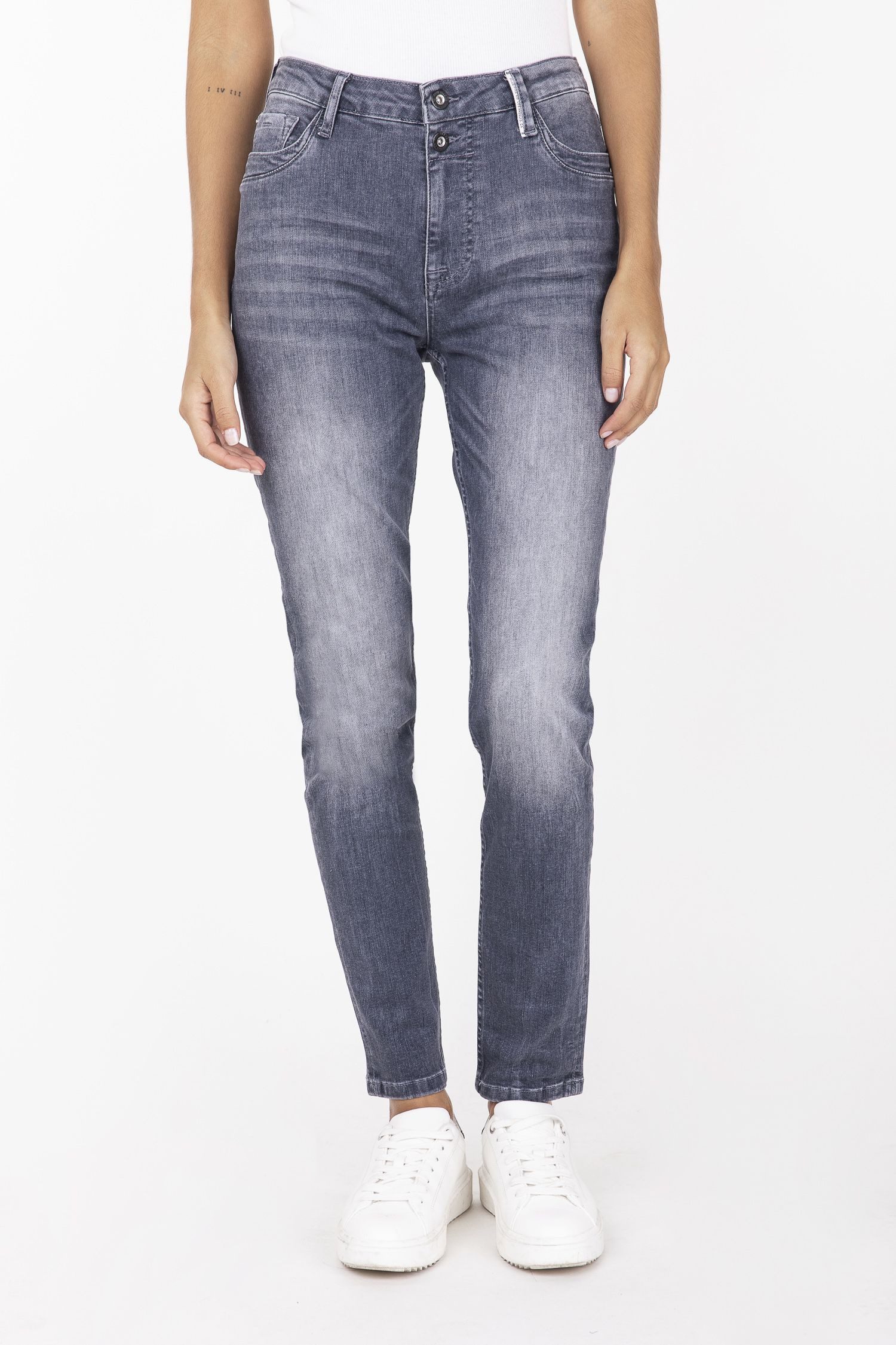 BLUE FIRE Stretch-Jeans BLUE FIRE LARA grey used 1136.3070