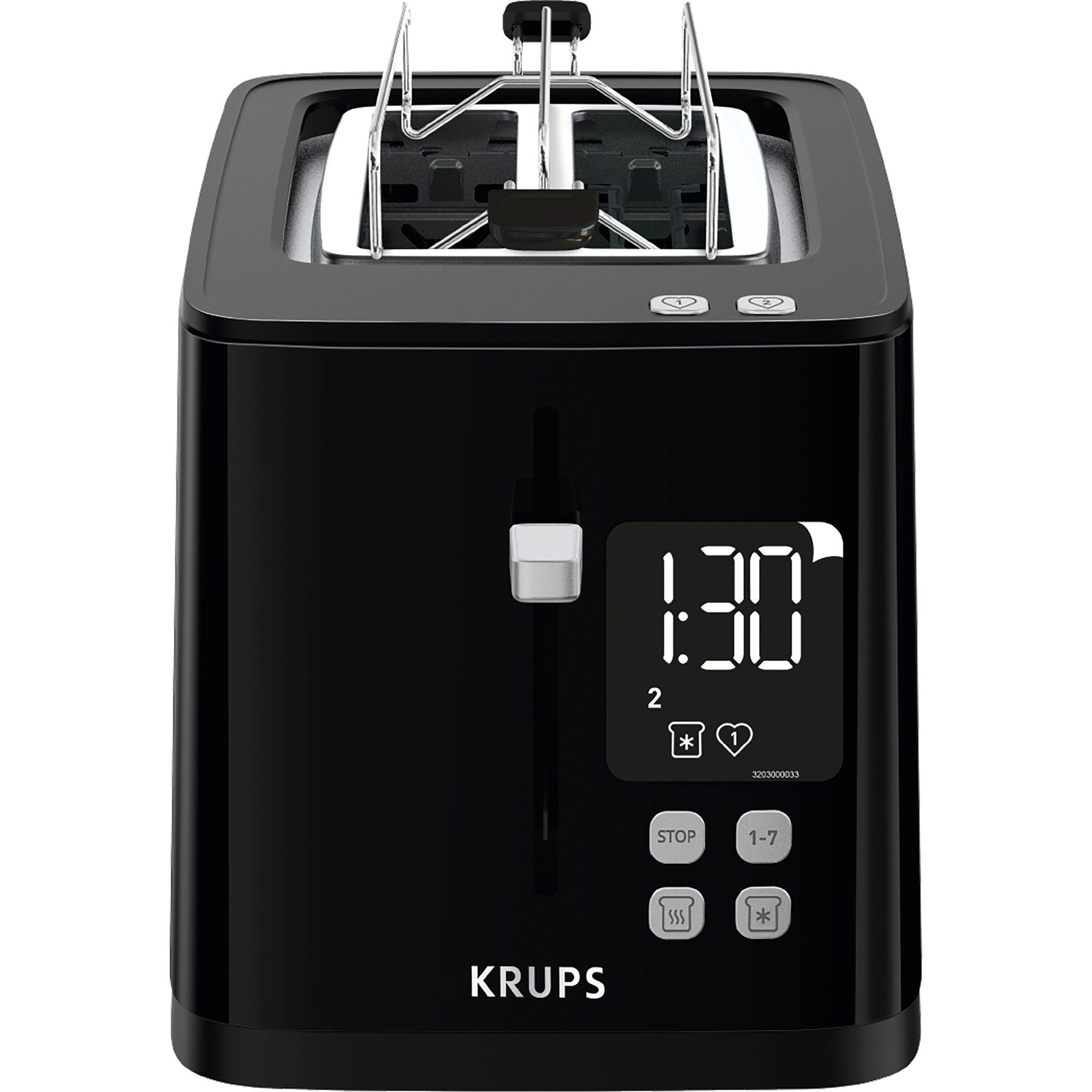 Toaster Krups Smart'n Light Toaster KH6418, (850 Watt, für
