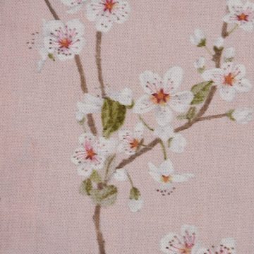 Prestigious Textiles Stoff Dekostoff Baumwolle Mandelblütenzweige rosa 140cm