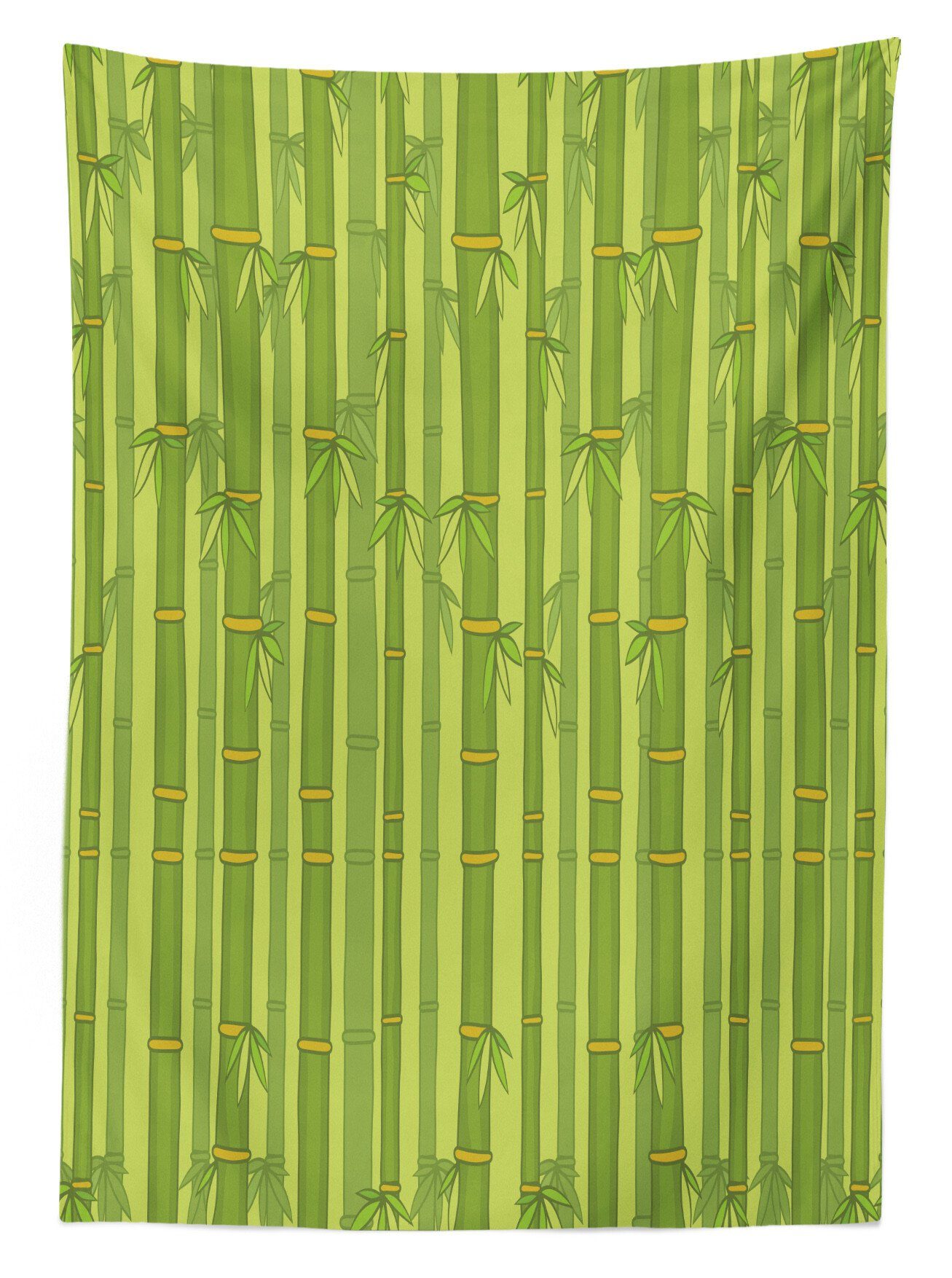 Für Tubes Bamboo geeignet Außen Waschbar Klare Kunst Bereich den Tischdecke Farben, Forest Abakuhaus Farbfest Geäst