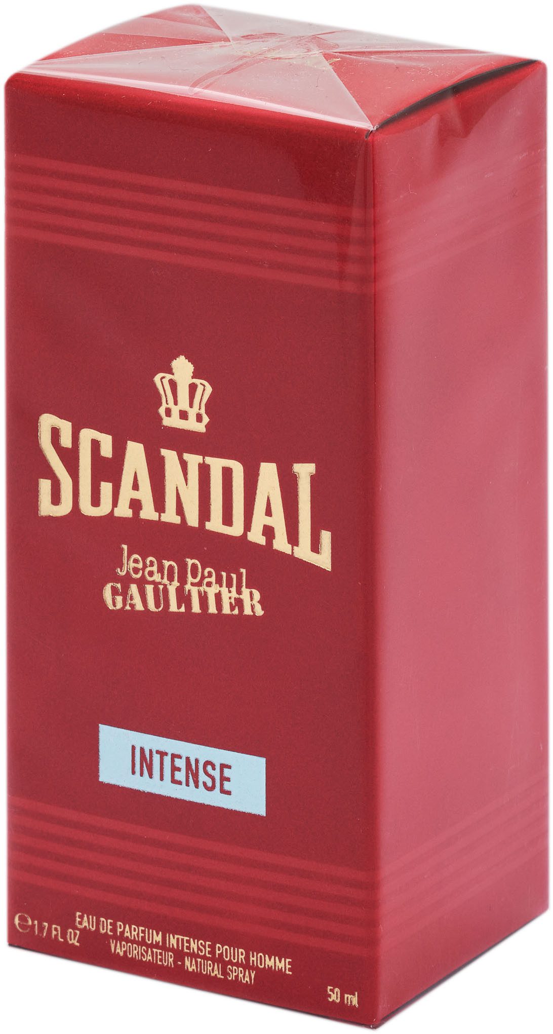 JEAN PAUL GAULTIER Eau de Parfum Jean Paul Gaultier Scandal pour Homme Intense, Langanhaltender verführerisch süßer Duft mit holziger Note.