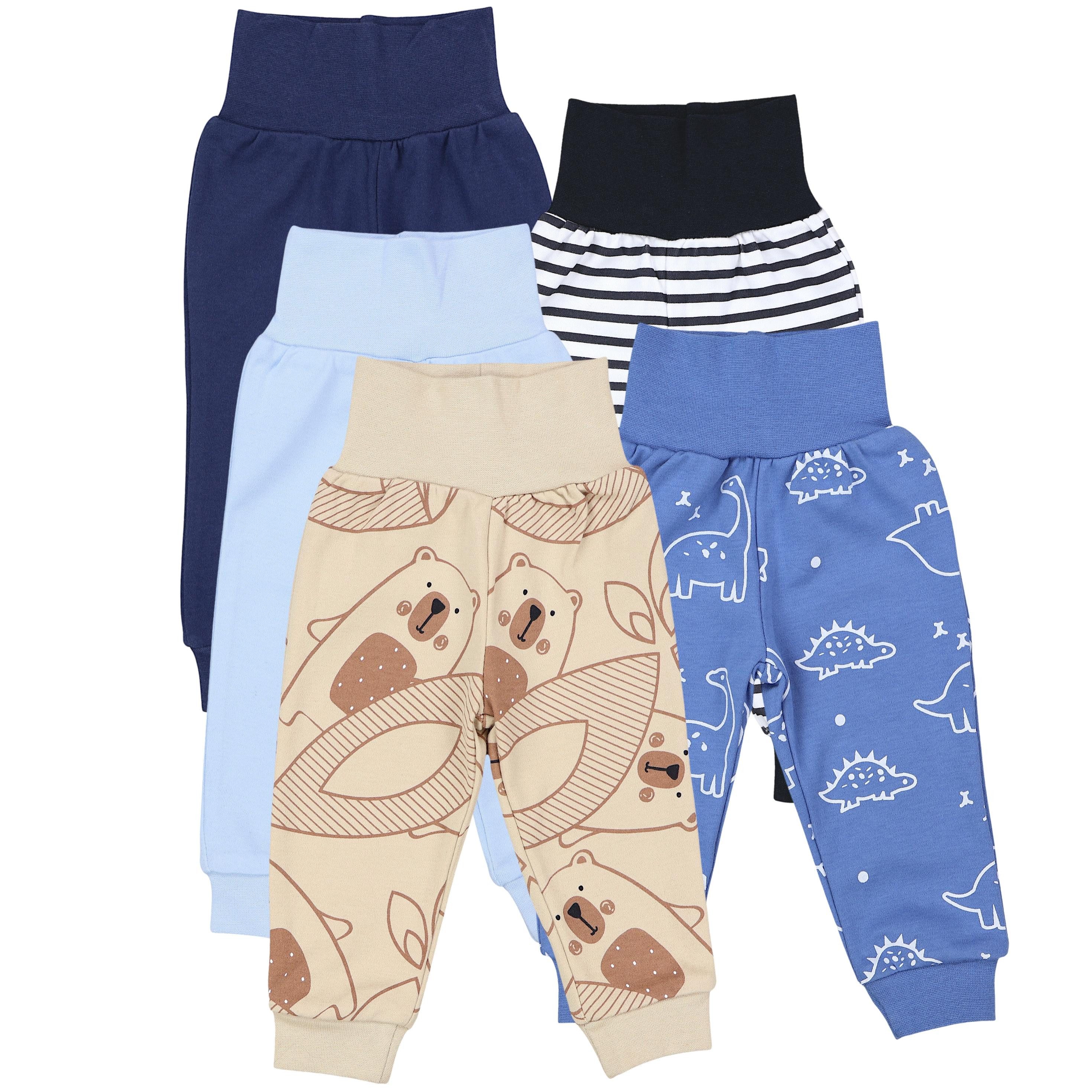 TupTam Pumphose Pumphose Baby 5er Pack Unisex – Bequeme Baby Hose aus Baumwolle
