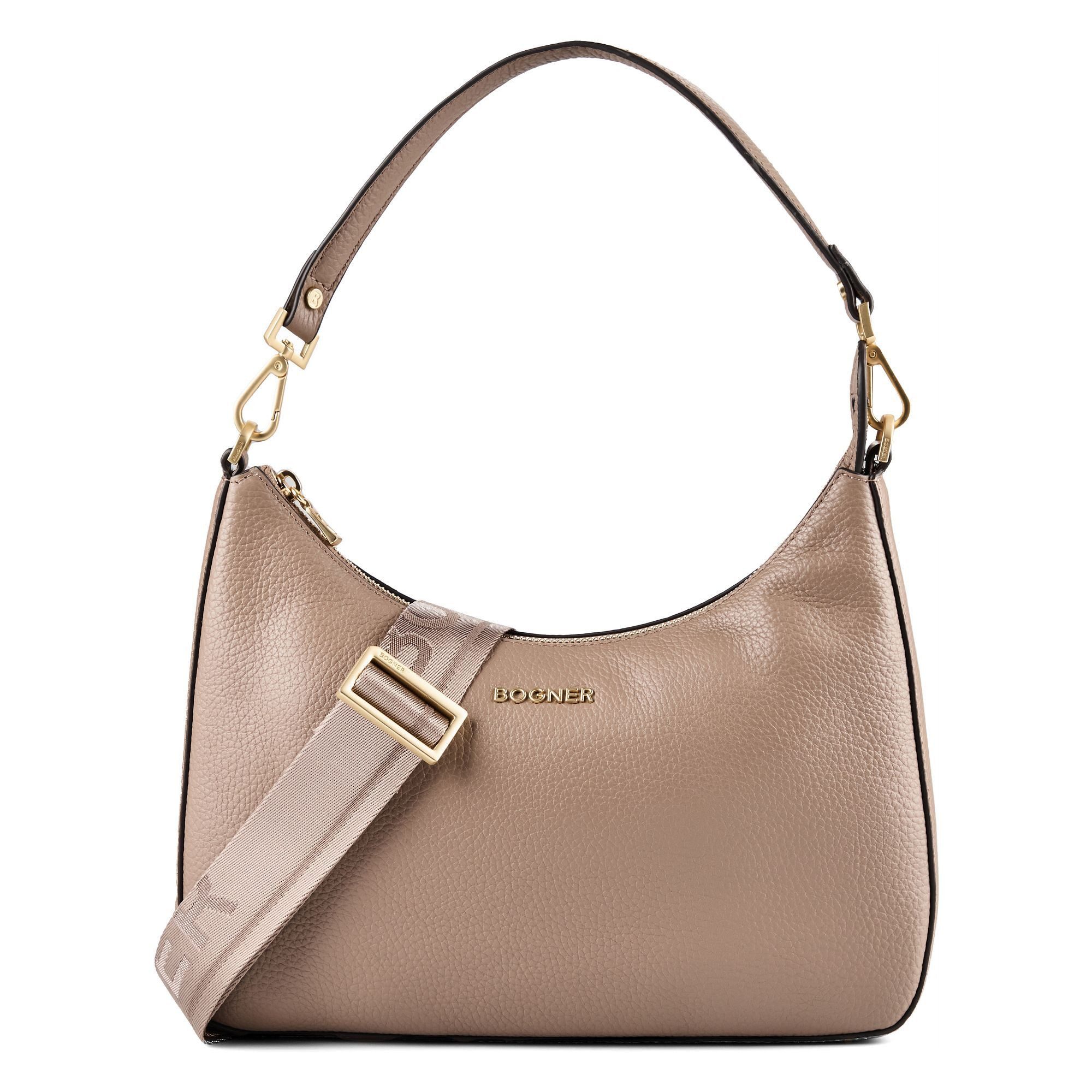 BOGNER Schultertasche Wallis, Leder