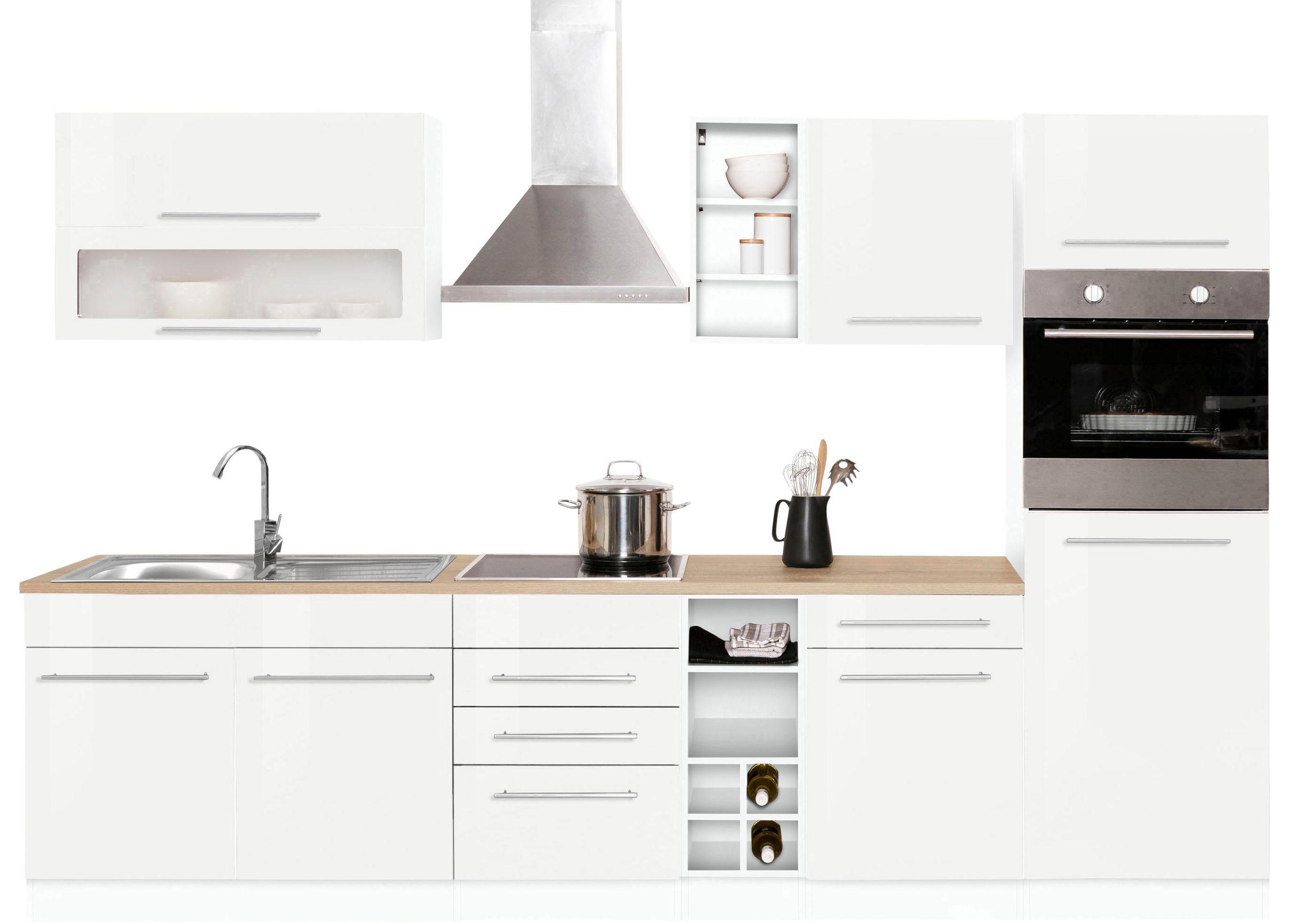 Front: weiß Hochglanz | Korpus: weiß