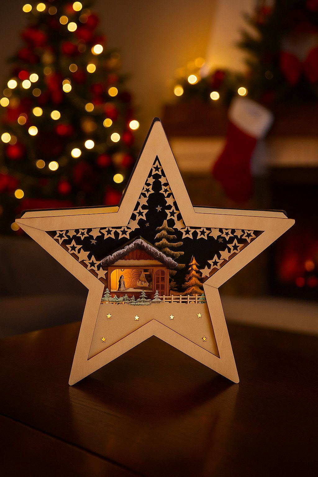 Myflair Möbel & Accessoires Dekostern, LED-Beleuchtung, batteriebetrieben günstig online kaufen