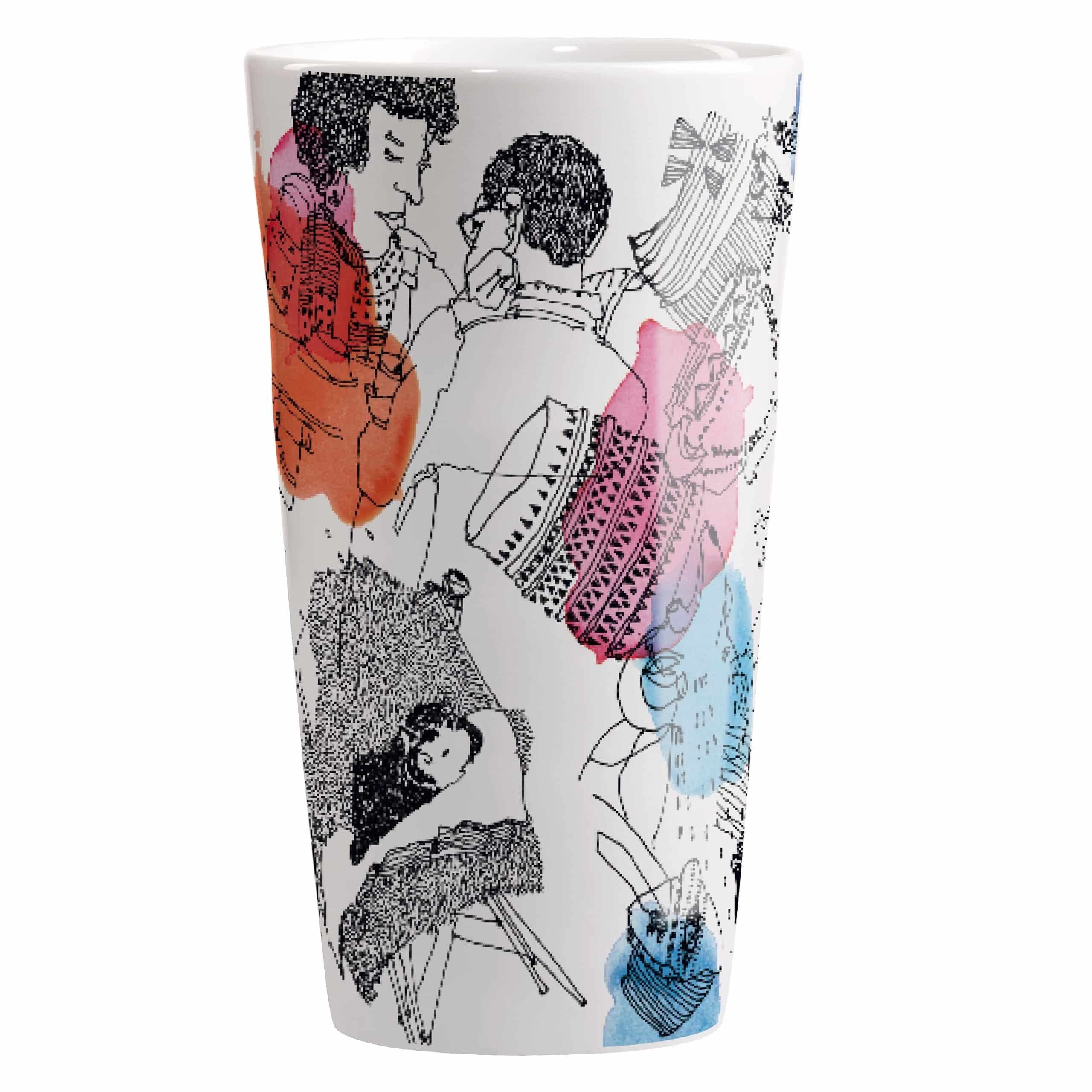 Ritzenhoff Tasse Genussklasse, Porzellan