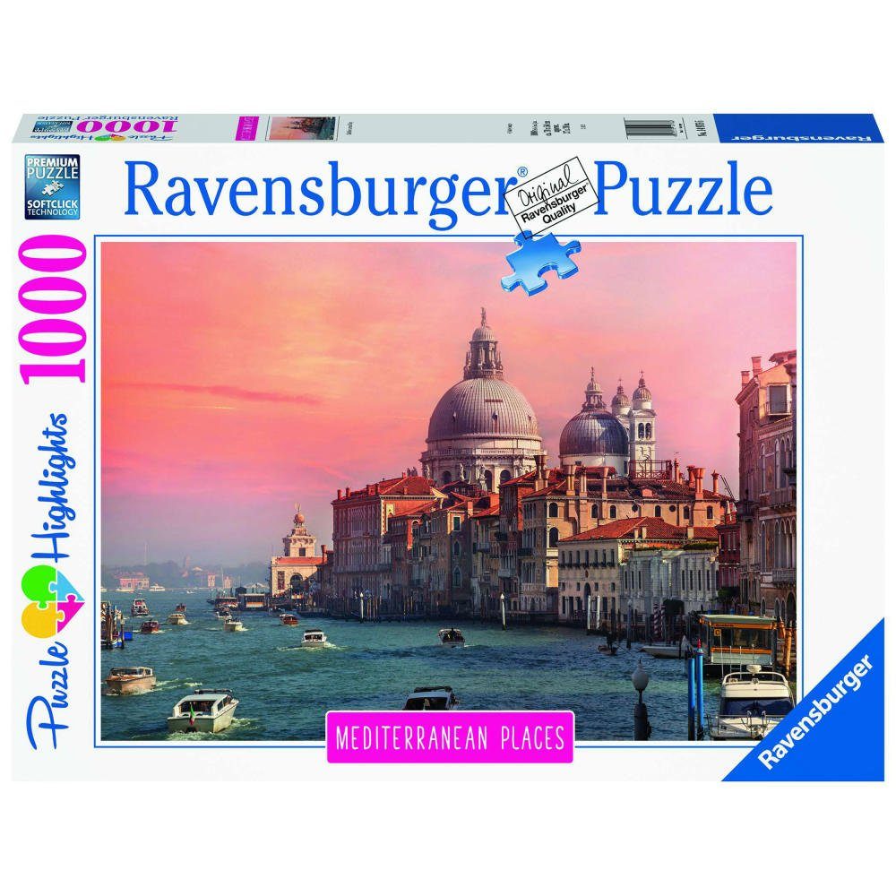 Ravensburger Puzzle Mediterranean Places 2020 Italy, 1000 Puzzleteile