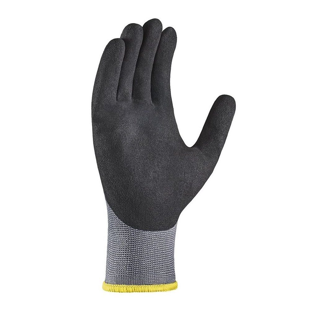 teXXor Arbeitshandschuh-Set Topline Nylon Strickhandschuhe Nitril Beschichtet