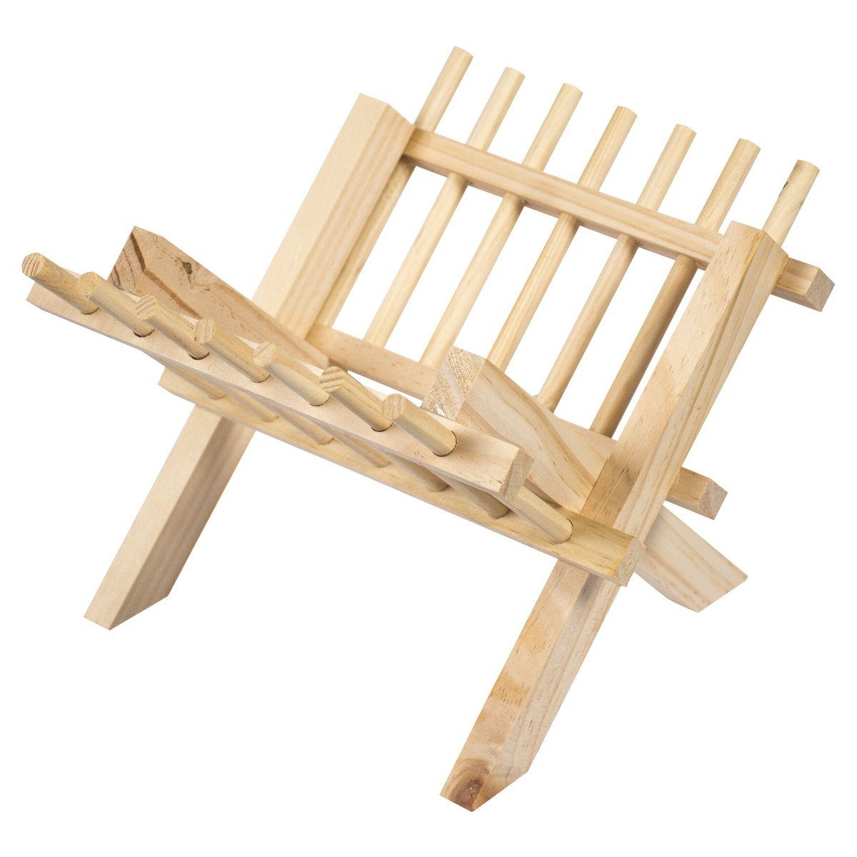 Futterspender Heuraufe aus Holz