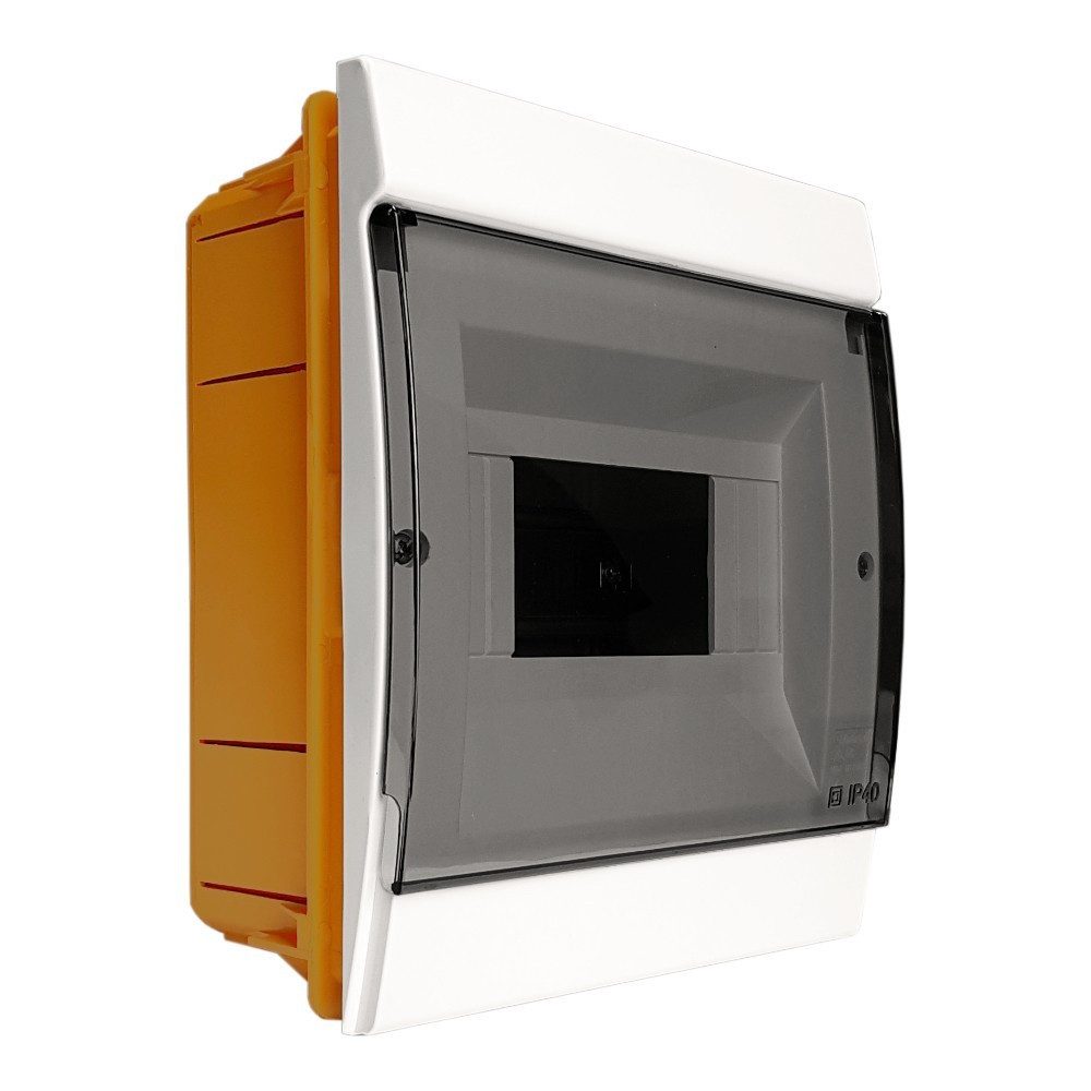 Marlanvill Verteilerbox Unterputz Verteilerkasten IP40 4/7 Module weiß 970.06.B M-L 0872