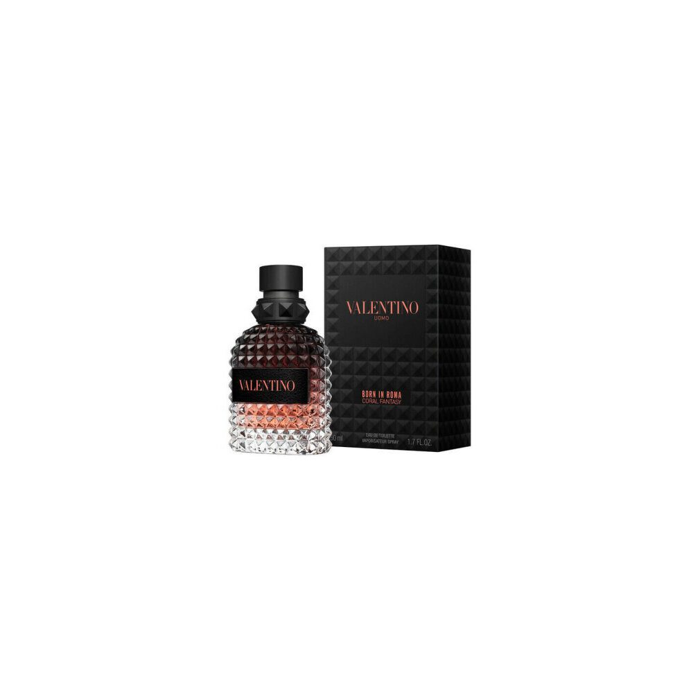 Valentino Eau de Toilette Coral Fantasy für Herreneboren in Rom, EDT, Inhalt: