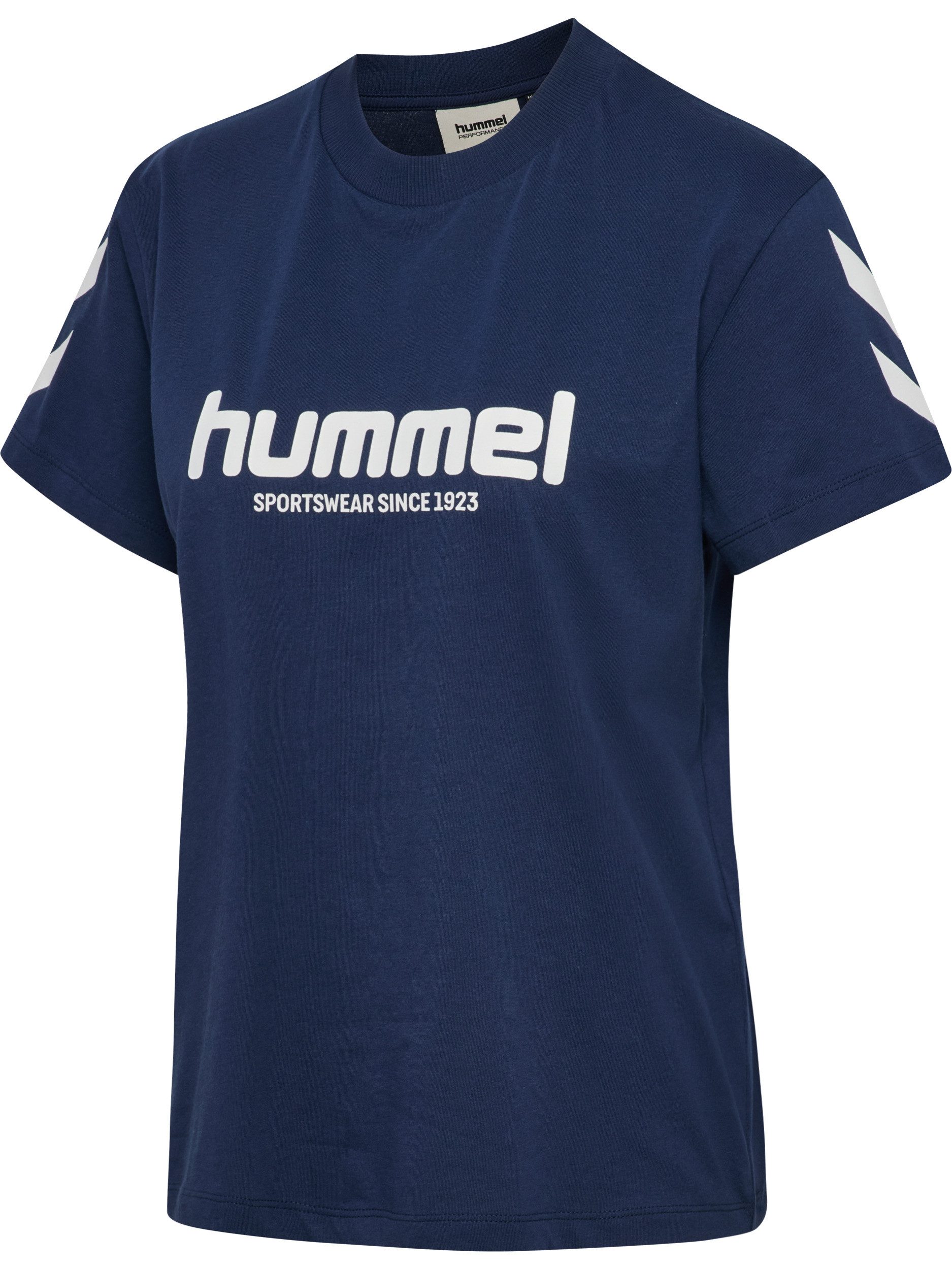 hummel T-Shirt hmlLEGACY 2.0 W T-SHIRT S/S kurzärmlig, mit Rundhalsausschnitt, aus Baumwolle, normale Länge