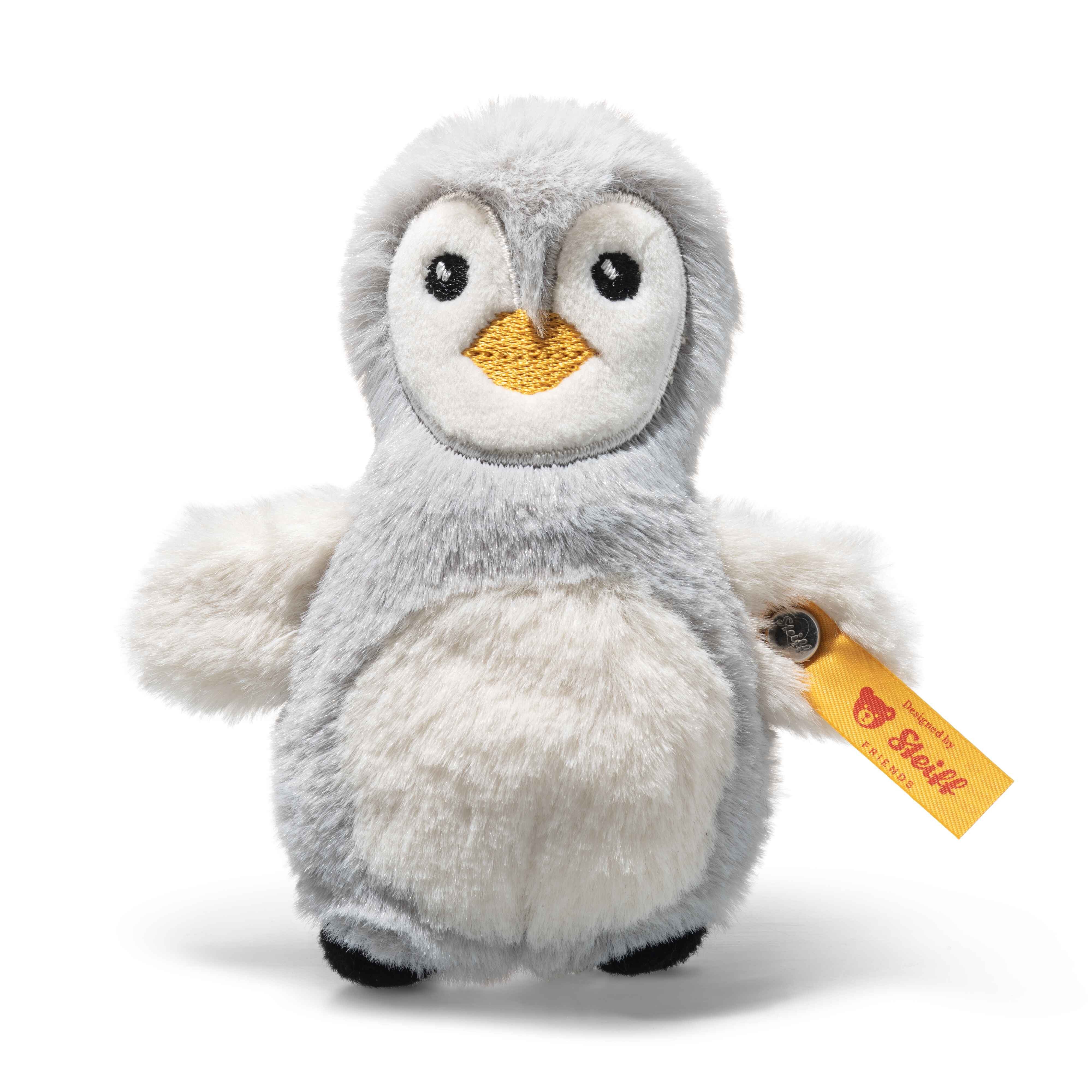 Steiff Greifling Greifling Lio Pinguin mit Rassel, grau/weiß (1-tlg)