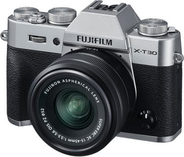 FUJIFILM X-T30 + XC 15-45mm F 3,5-5,6 OIS Systemkamera (FUJINON XC 15-45mmF3,5-5,6 OIS PZ, 26,1 MP, Bluetooth, WLAN (Wi-Fi)