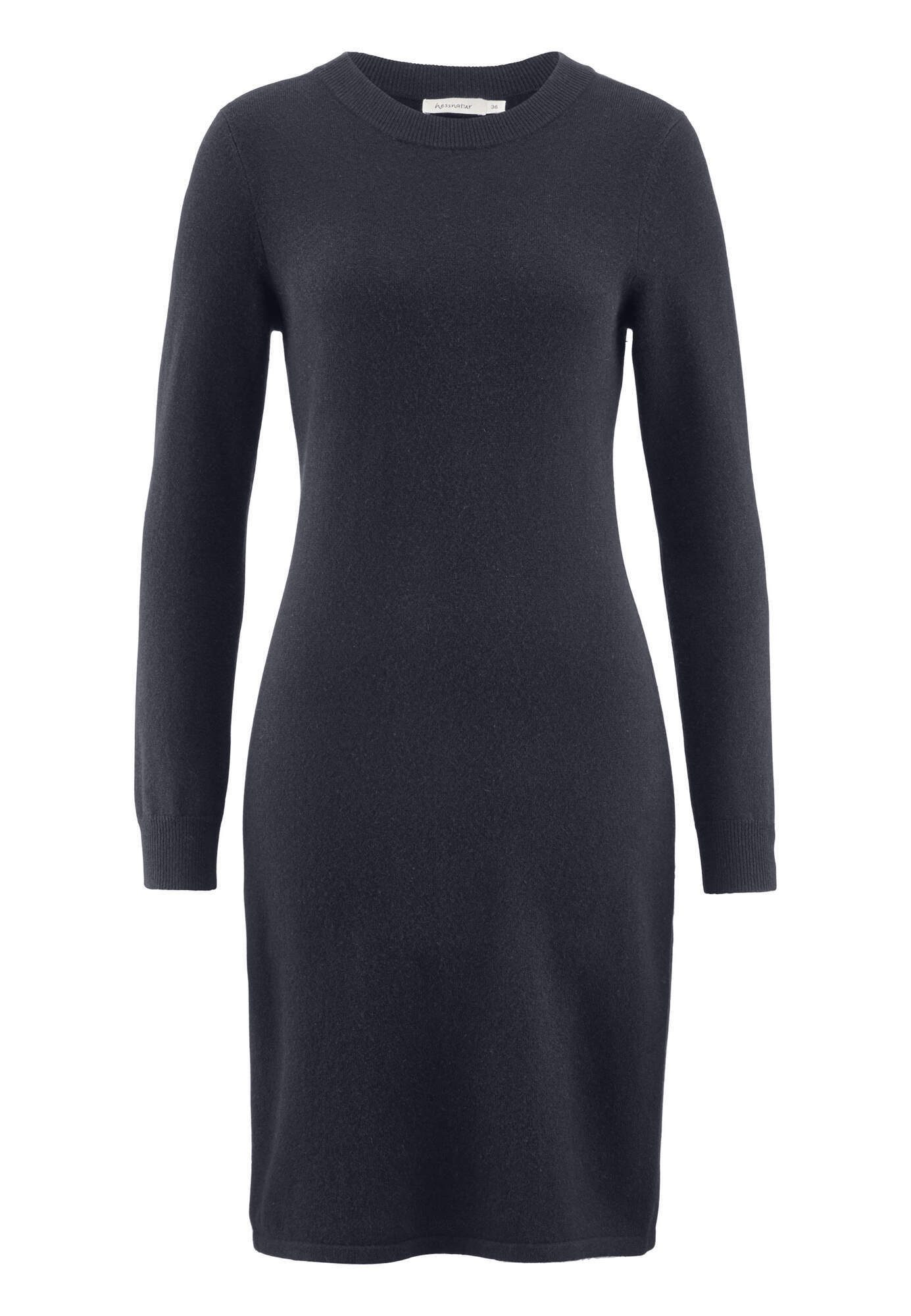 Hessnatur Strickkleid aus weicher Schurwolle mit günstig online kaufen