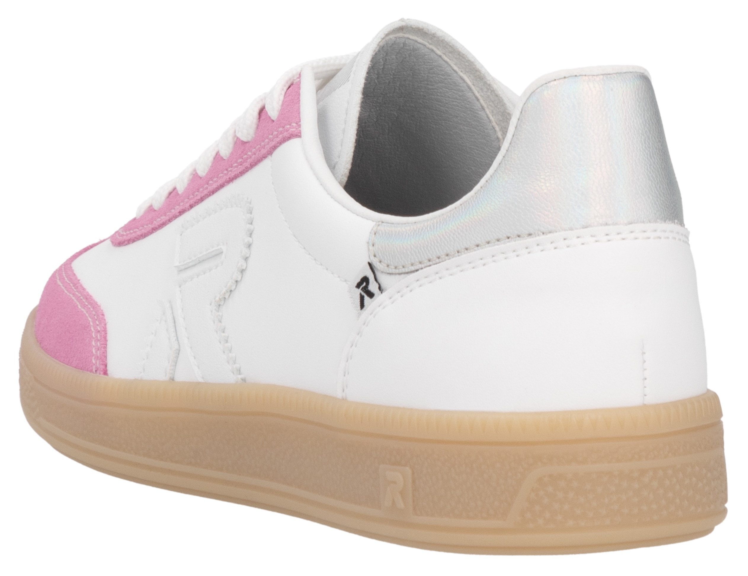 Rieker Sport San Diego Swing2GO Sneaker Retro-Sneaker, Freizeitschuh, Halbschuh mit herausnehmbarem Fußbett