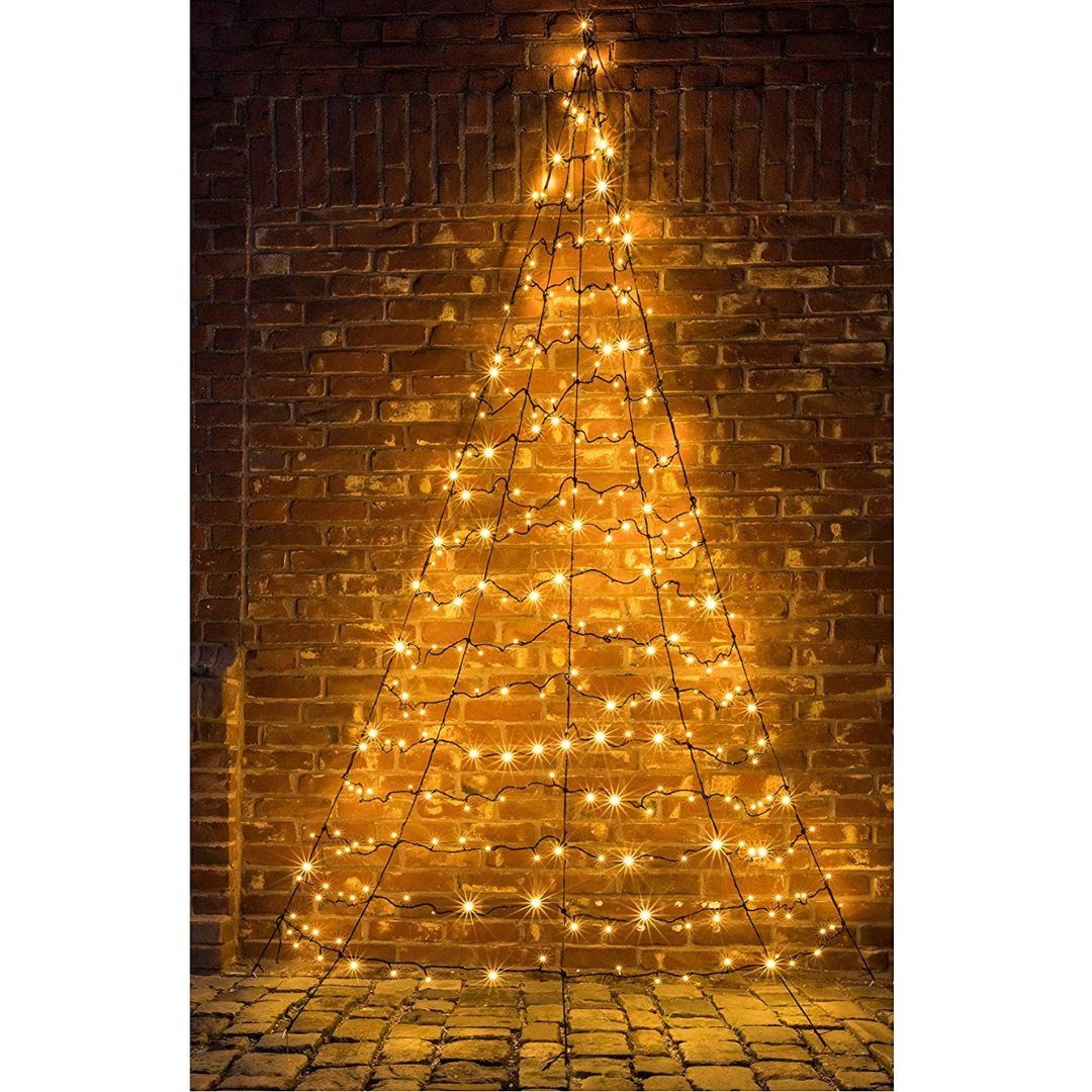 FHS Künstlicher Weihnachtsbaum Star-Max Galaxy LED Tannenbaum, 300cm, 260 warmweiße LEDs