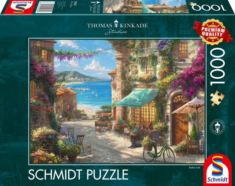 Schmidt Spiele Puzzle Puzzle Kinkade Cafe an der italienischen Riviera 1000 günstig online kaufen