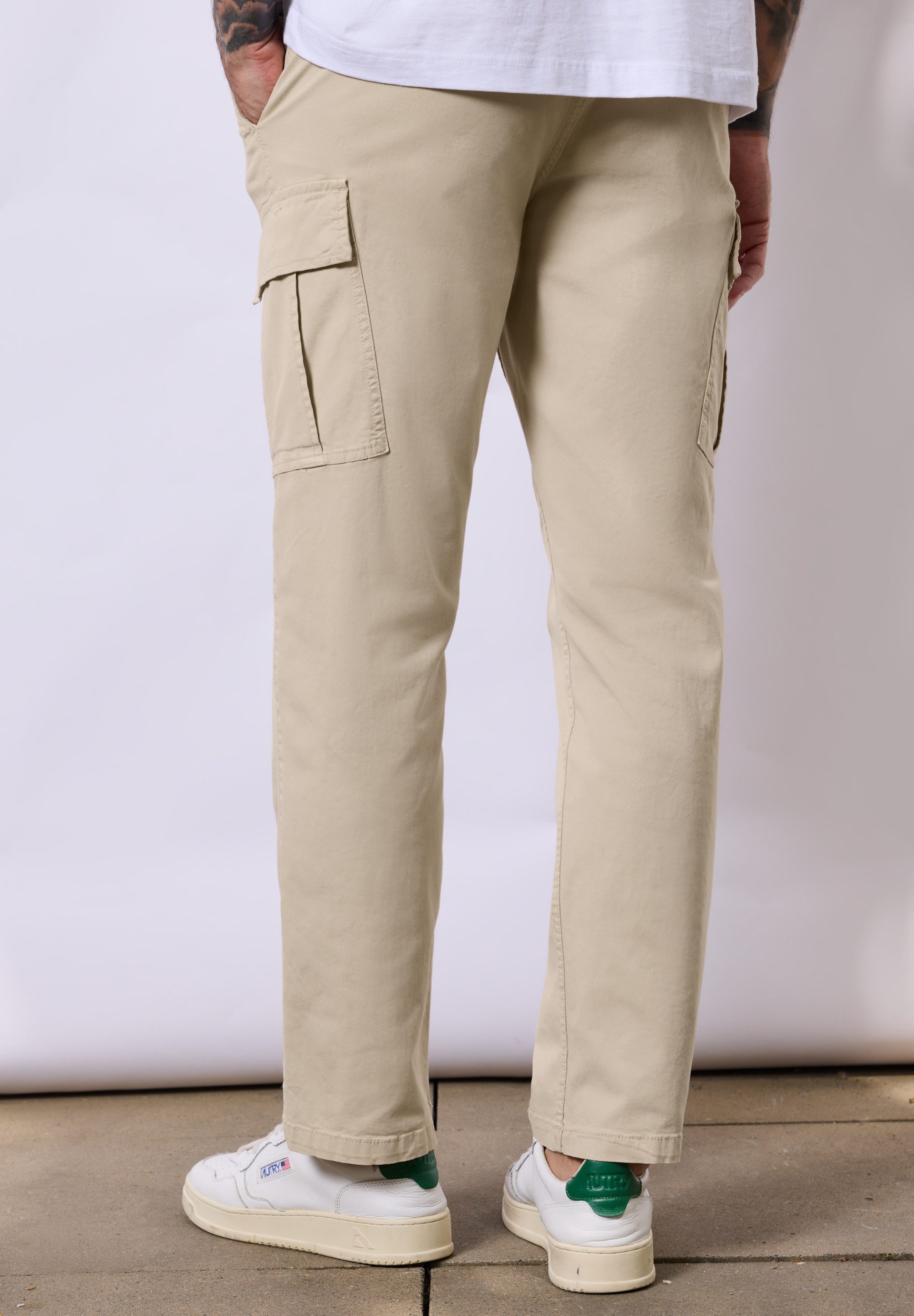 STREET ONE MEN Cargohose Middle Waist günstig online kaufen