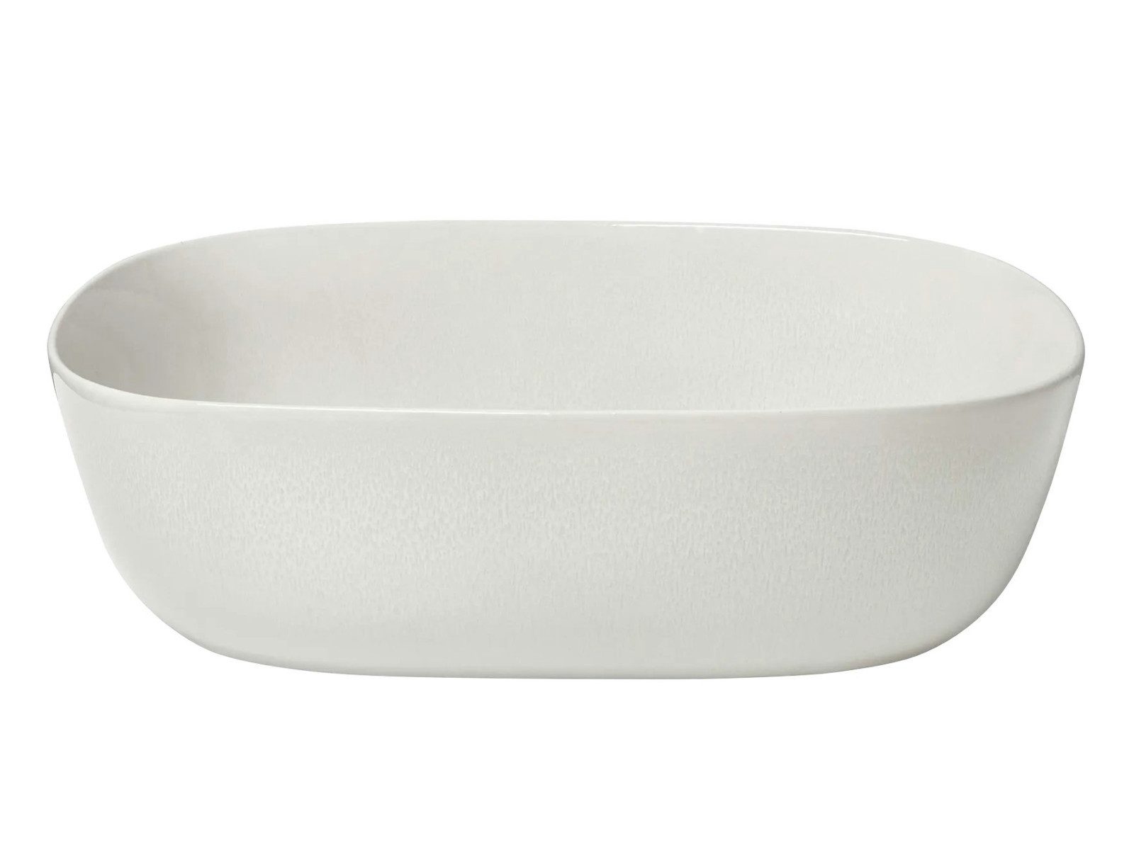 blomus Salatschüssel VAHLO Salatschüssel L moonbeam 27cm, Keramik, (Salatschüsseln)