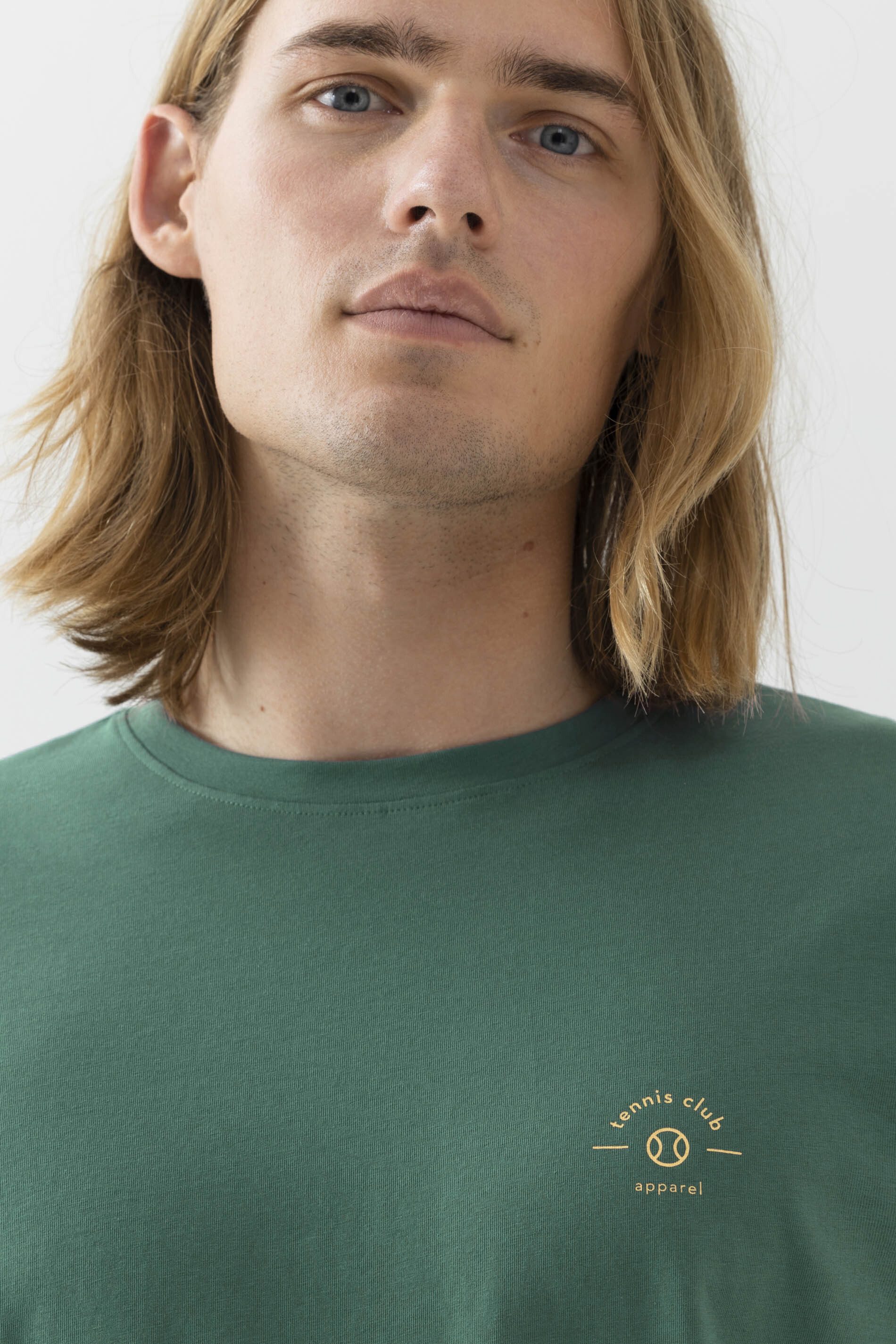 Mey Pyjamaoberteil Herren Serie Fly High Motiv:,tennis club" (1-tlg)