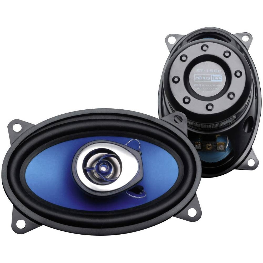 Sinustec ST-150c ovale 2-Wege Koaxiallautsprecher 4x6″ Auto-Lautsprecher | Auto-Lautsprecher