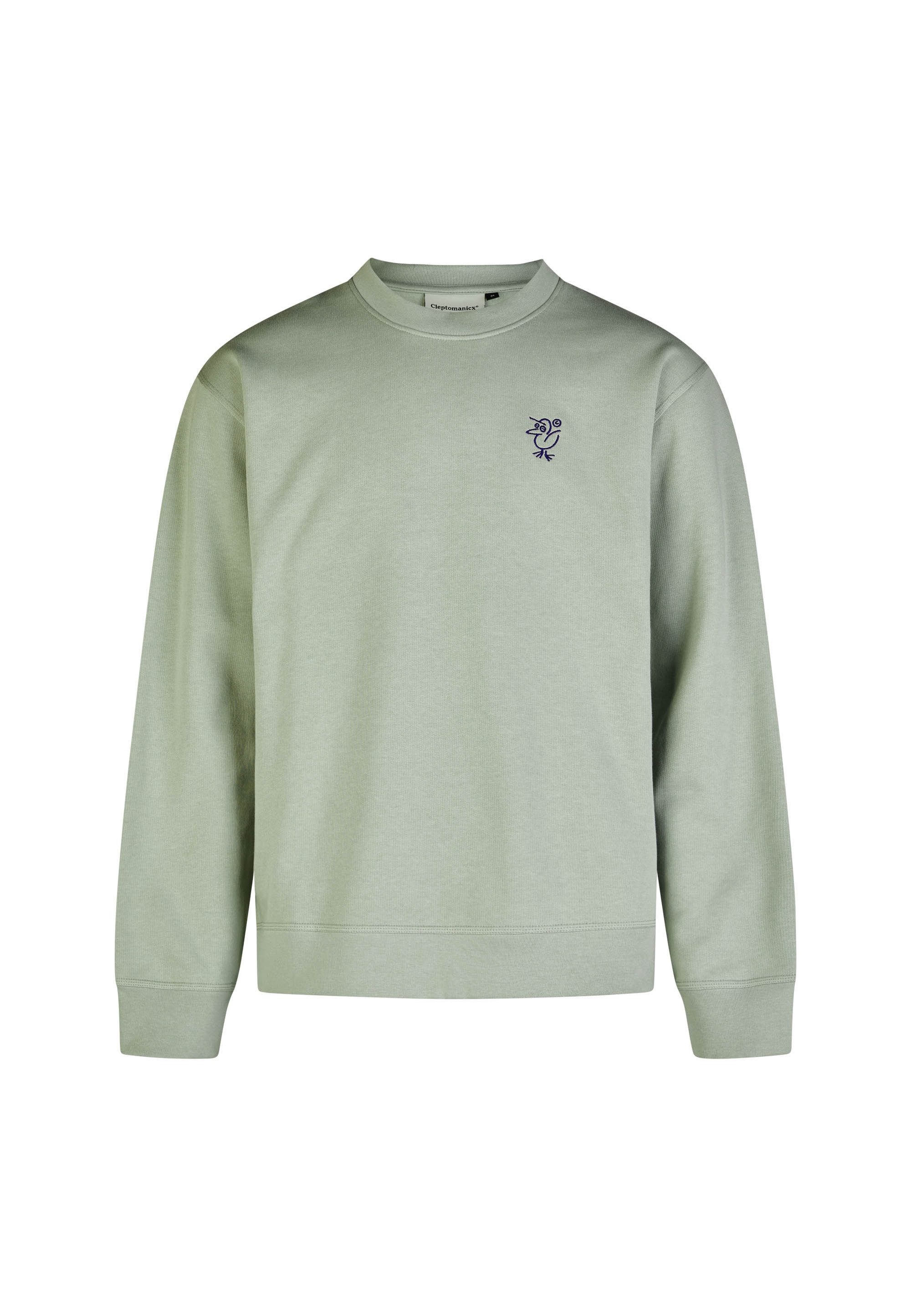 Cleptomanicx Strickpullover Sketch Gull mit lockerem Schnitt