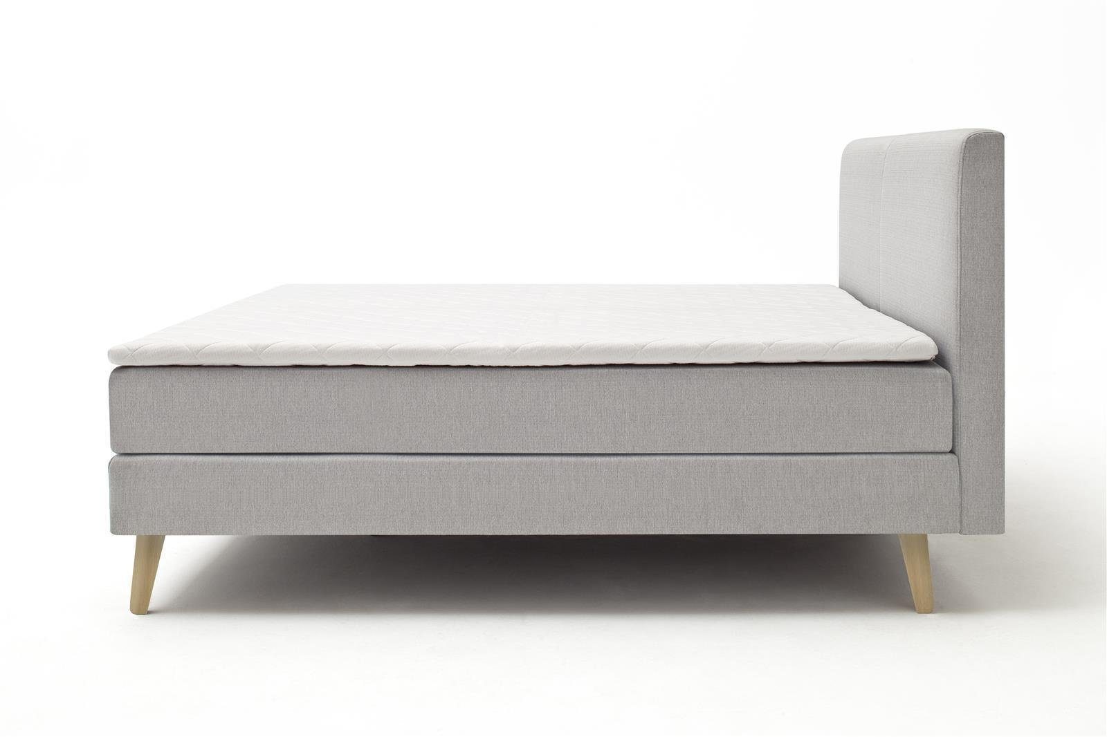 möbelando Boxspringbett Greta, 163 x 114 x 213 cm (B/H/T)