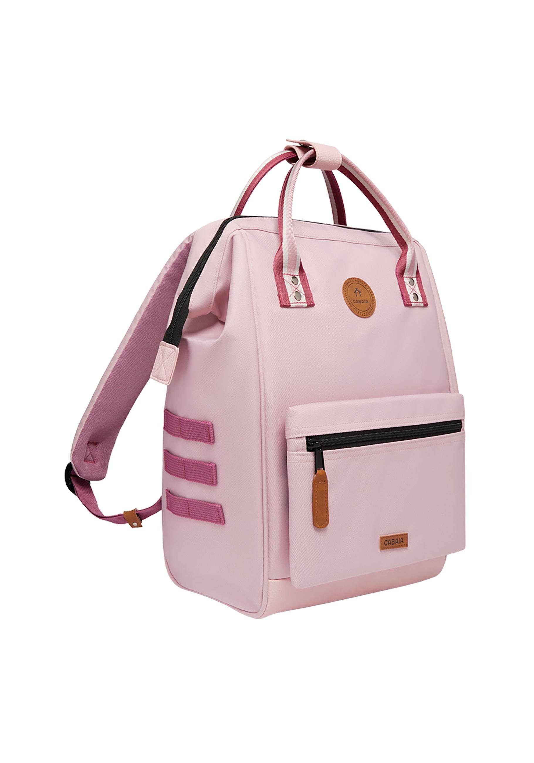 CABAIA Tagesrucksack Adventurer M Recycled (3-tlg), Cityrucksack mit austauschbaren Vordertaschen