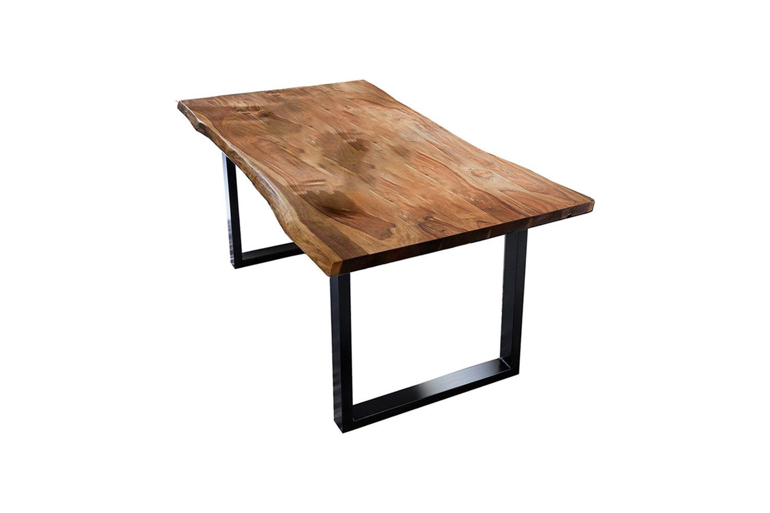 KAWOLA Baumkantentisch LORE, Esstisch massiv natürliche Baumkante verschied günstig online kaufen