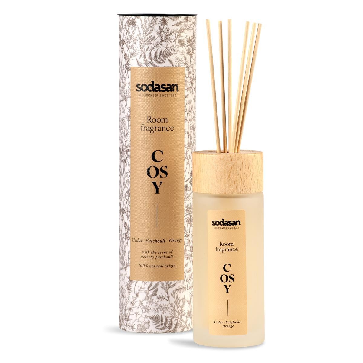 Sodasan Raumduft Sodasan Raumduft Cosy Cedar Patchouli Orange 0,2L Lufterfrischer (1er