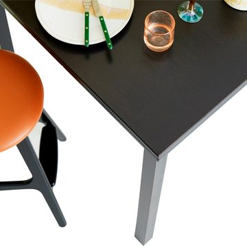 Hammel Furniture Tresentisch Basic Dinex, schnell innenliegende Einlegeplatten ausziehbar, Furnier/Massivholz, zwei Breiten, stabiler dänische Design Stehtisch