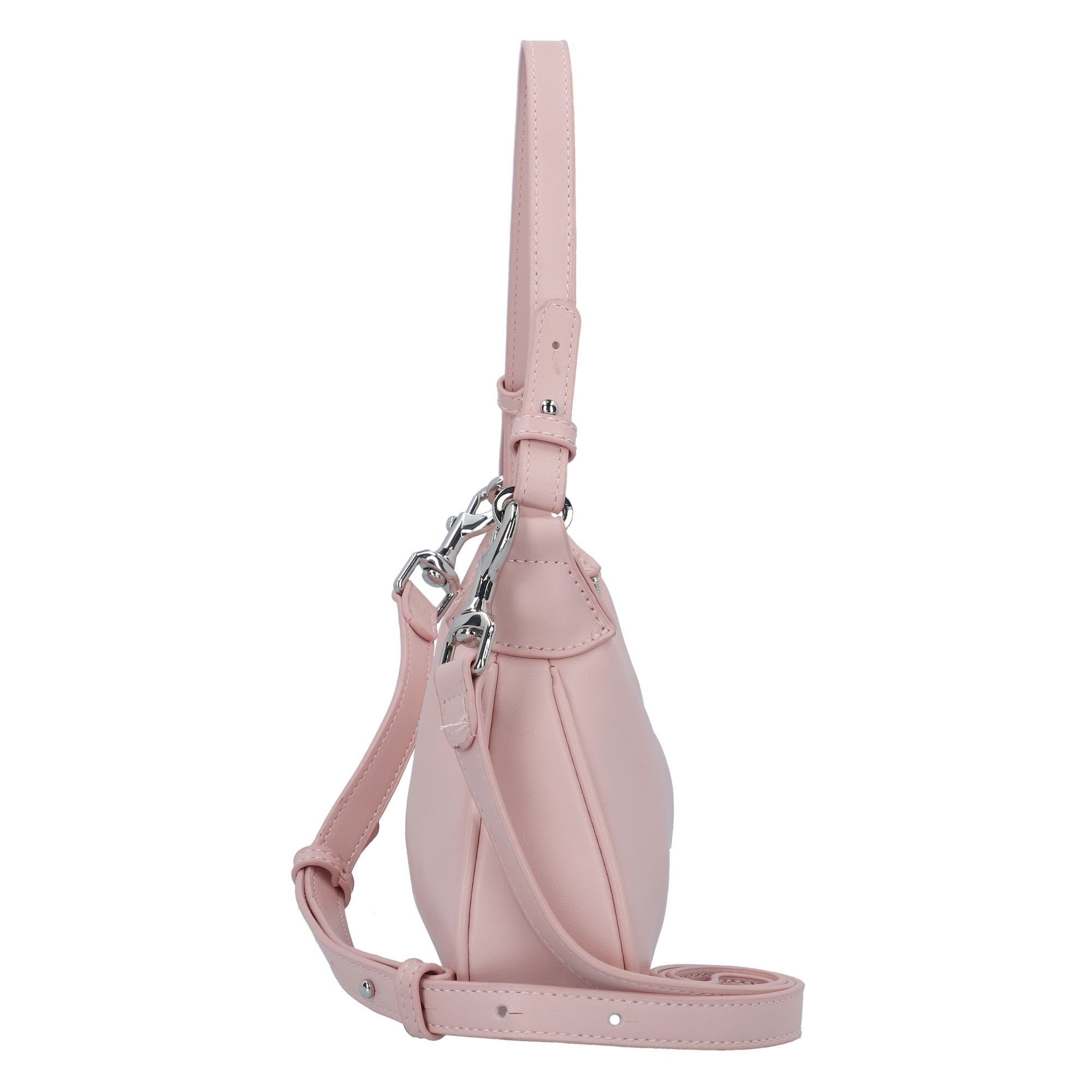 Polyurethan lt pink Schultertasche, Replay