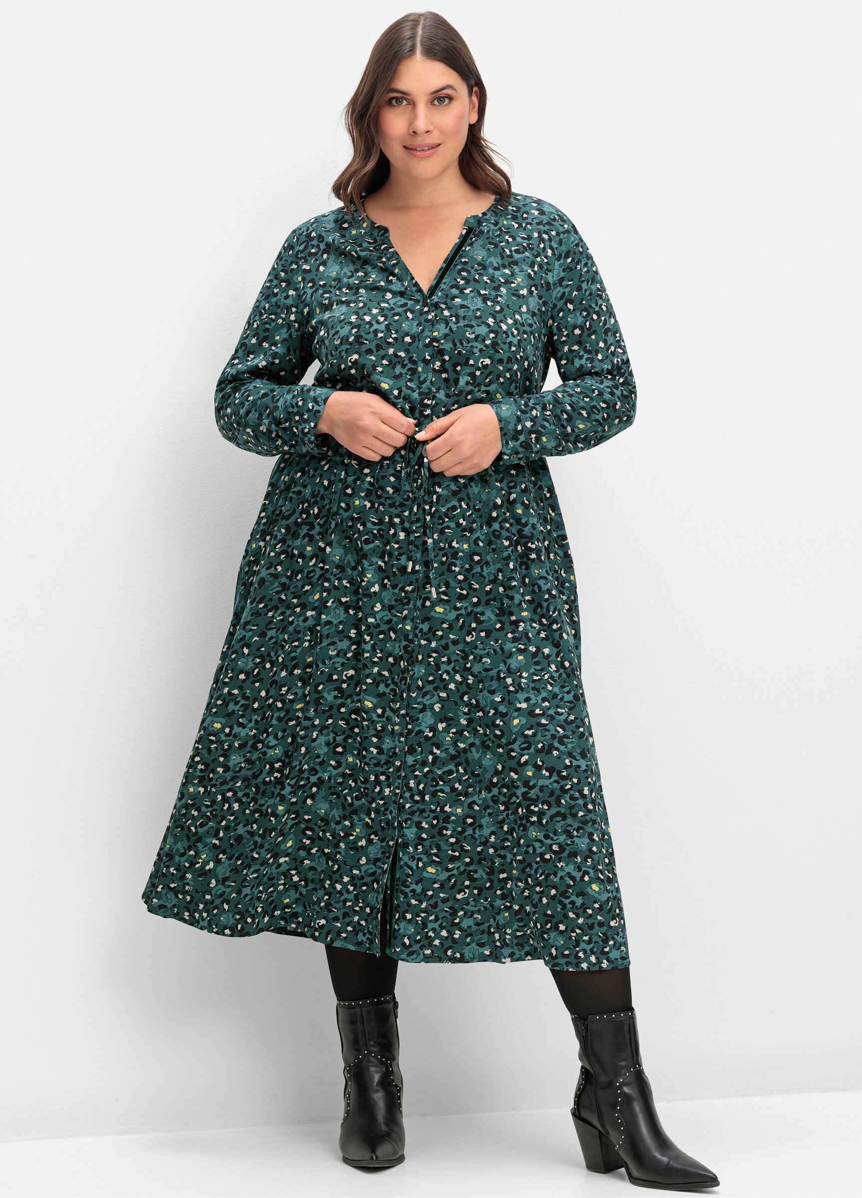 Sheego Etuikleid Blusenkleid . günstig online kaufen