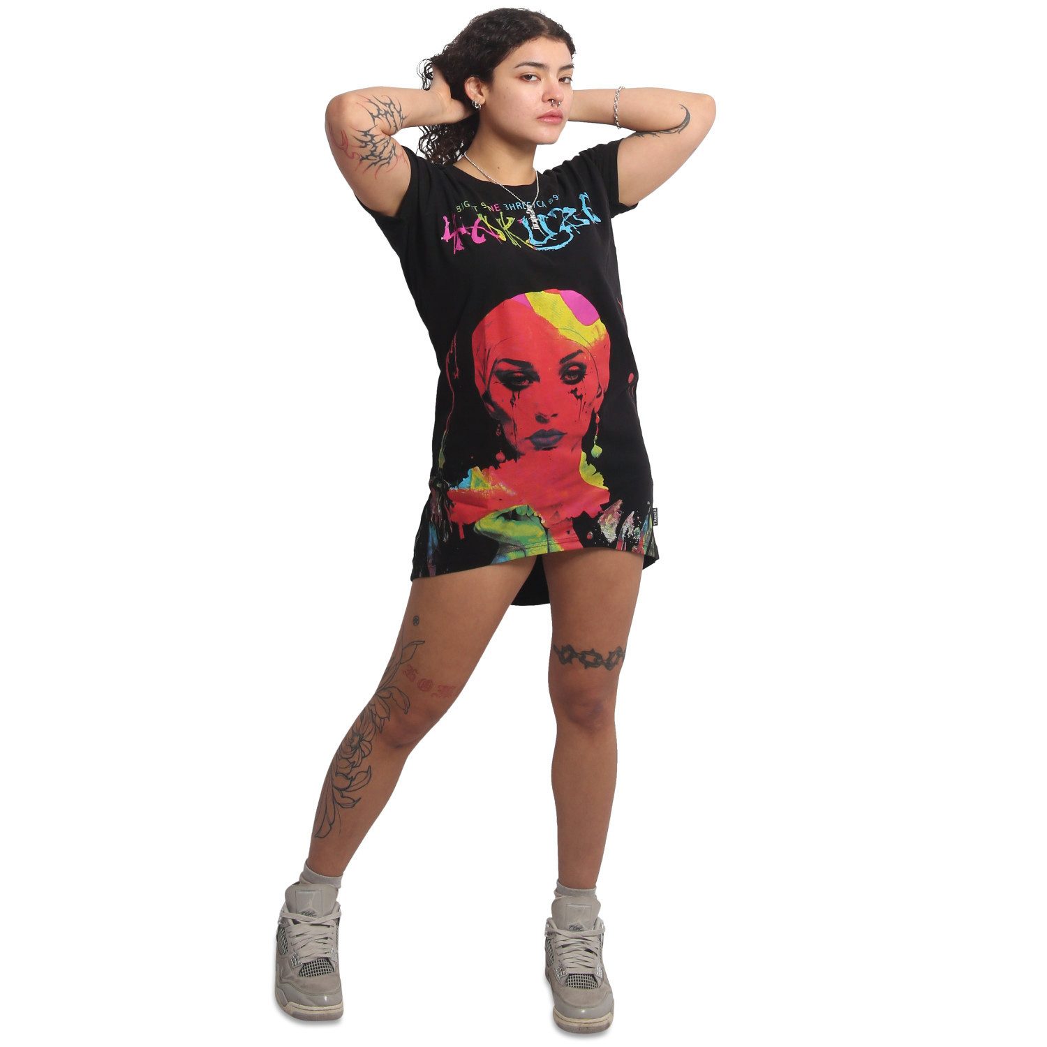 YAKUZA Shirtkleid Some People – Bild 5 von 5