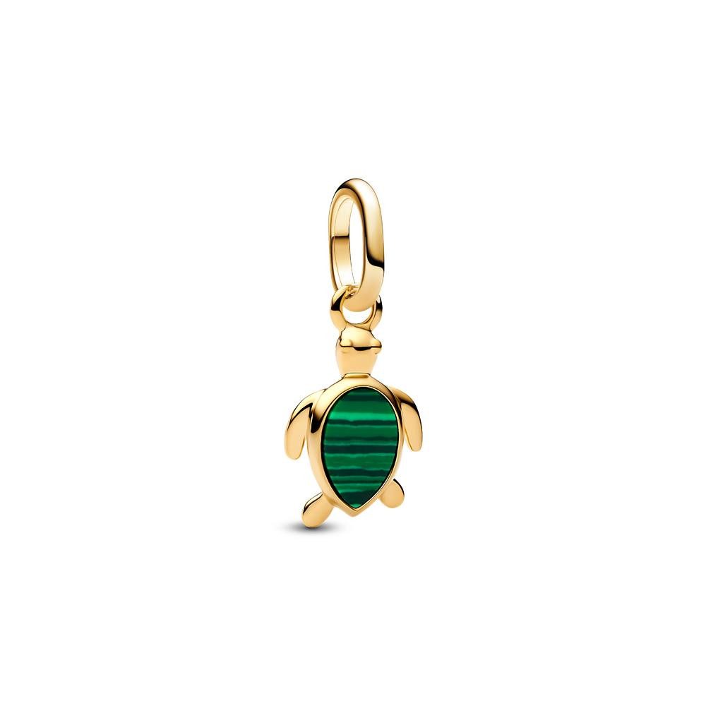 Pandora Charm-Einhänger Mini-Charm-Anhänger Schildkröte, vergoldet von PANDORA ME