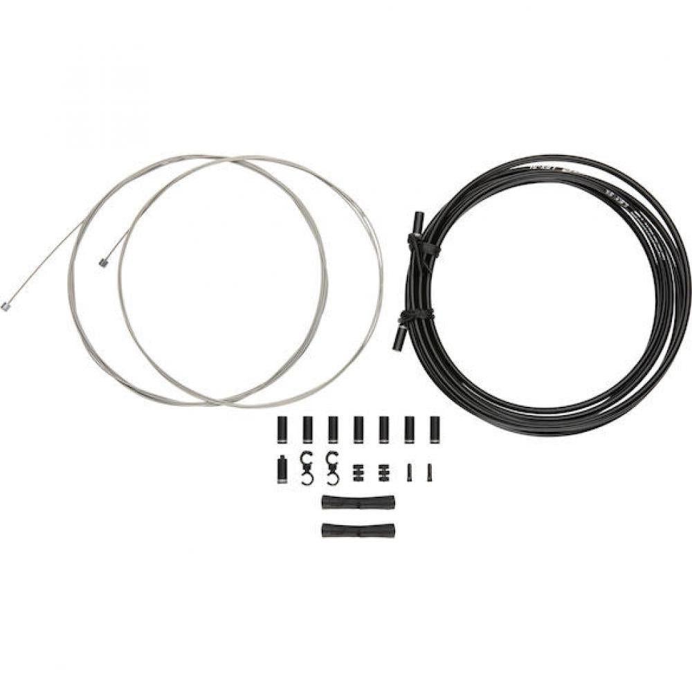 Jagwire Schaltzug Jagwire Schaltzugset Road & Mountain Sport 2x Schwarz - präzise Schalt
