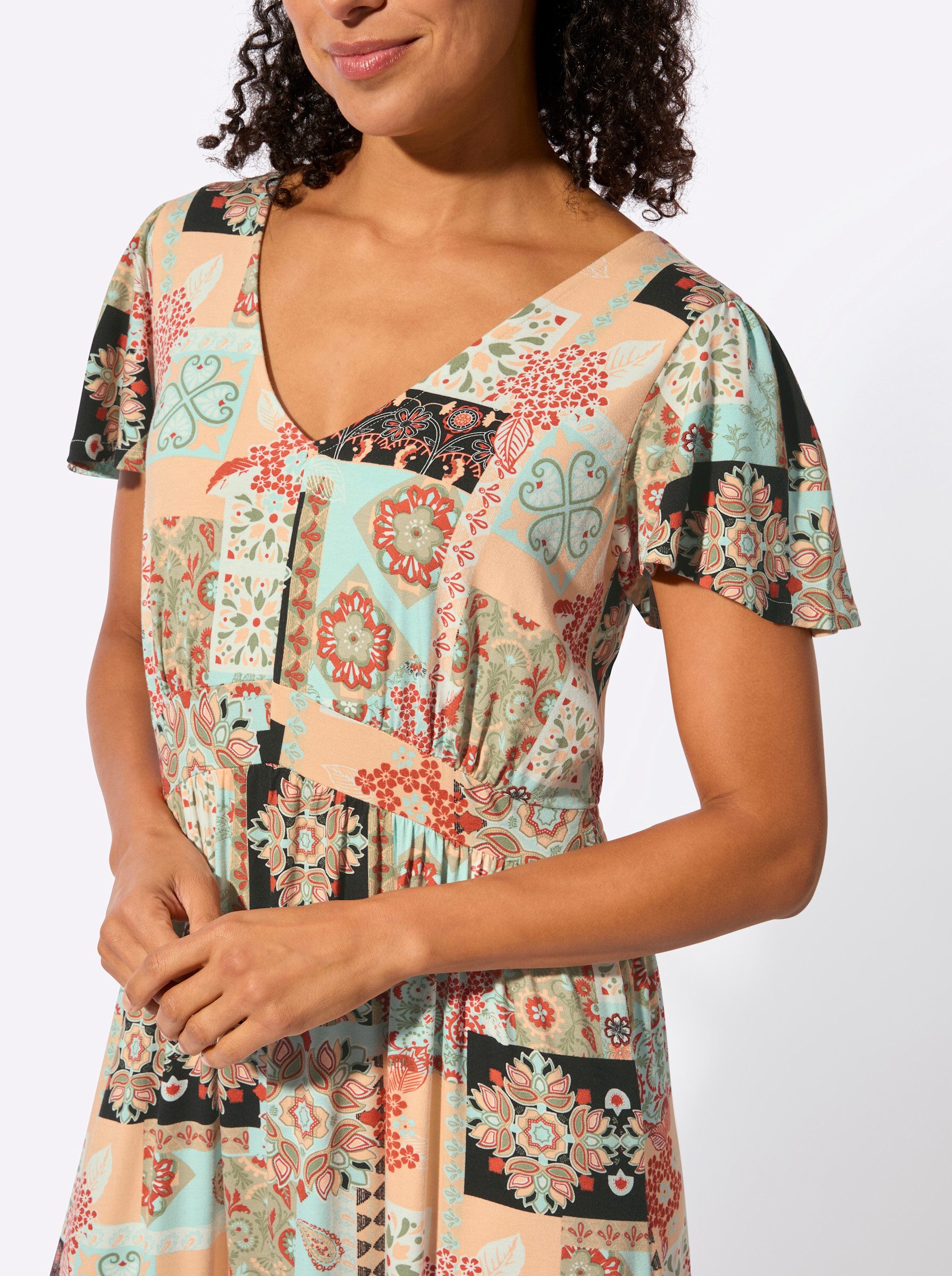 Witt Jerseykleid Jersey-Kleid Kurzarm