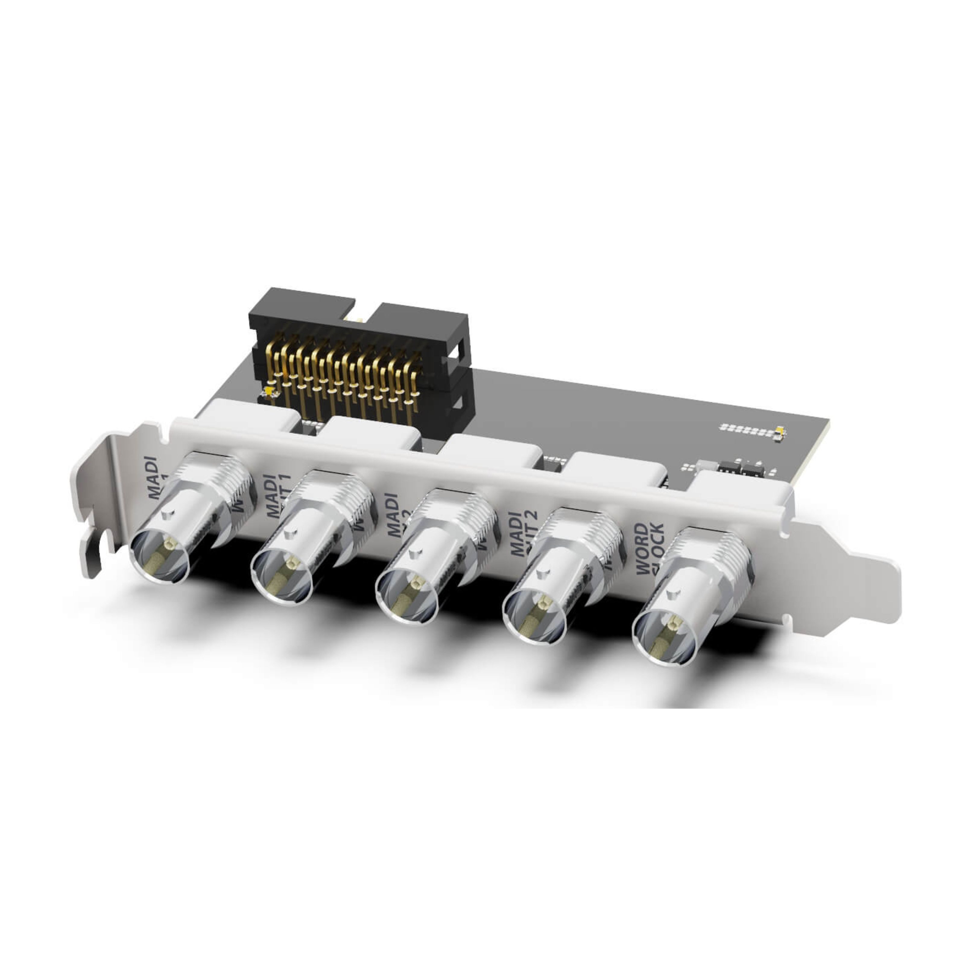 Audio-RME Digitales Aufnahmegerät (AoX MADI EXT BNC - PCIe Soundkarte)