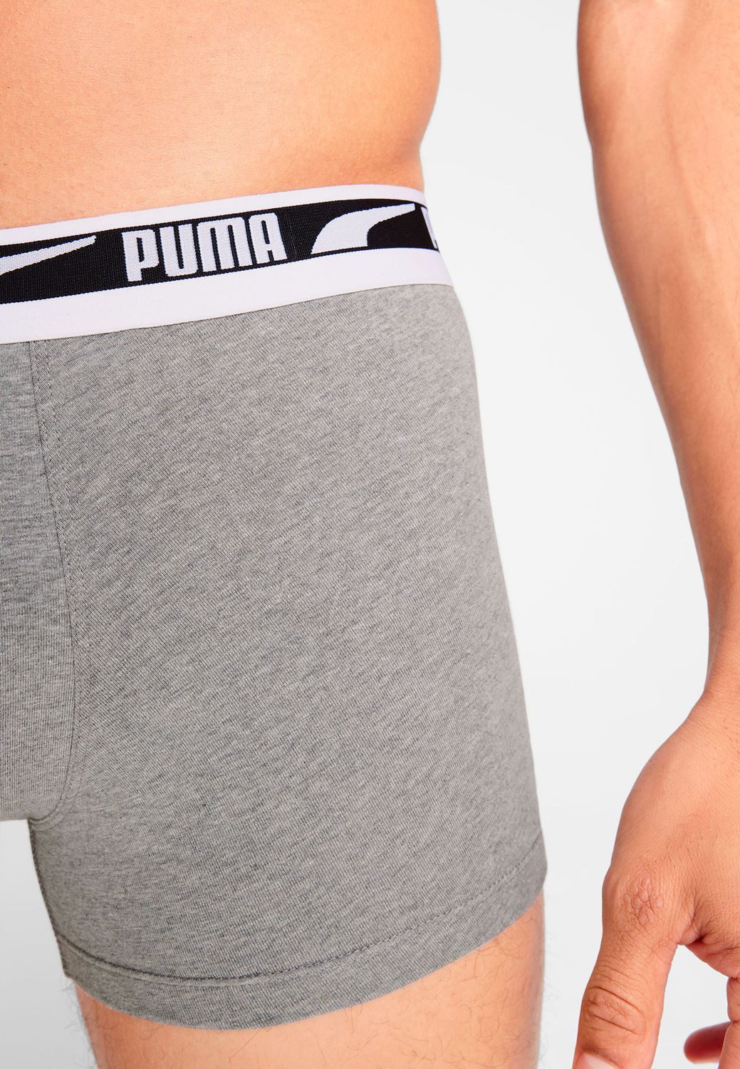 PUMA BODYWEAR Boxershorts Everyday Bodywear (Set) Logo-Bund, 6er Pack