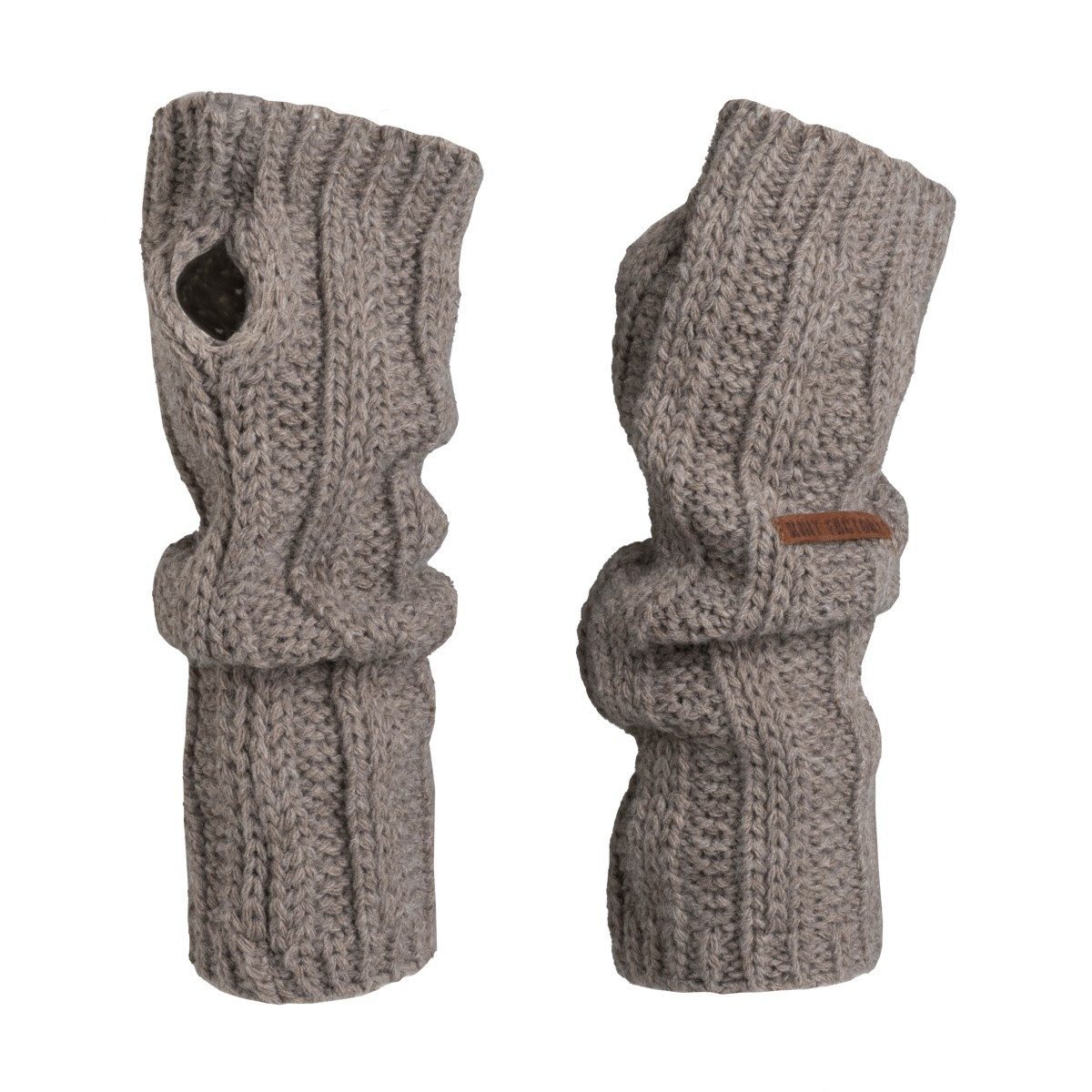 Armstulpen Nica Armstulpen Marron One Size Gestreift