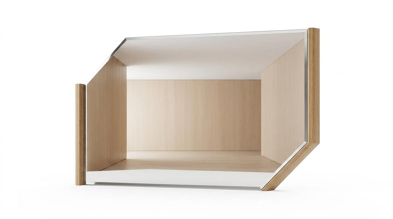 JVmoebel Spiegel Spiegel Stil modern braun bequem praktisch Wohnzimmer komfortabel (1-tlg)