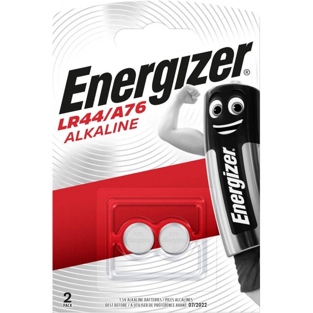 Energizer Energizer A76 Knopfzelle 2er Blister Batterie. Knopfzelle, (1.5 V V), LR44