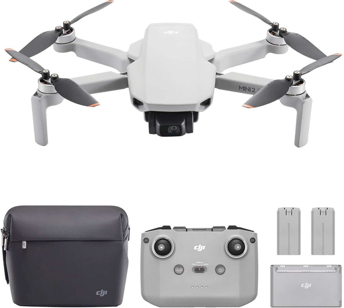 Extreme Schönheit DJI Mini 2 SE Fly More Combo (2,7K) Drohne